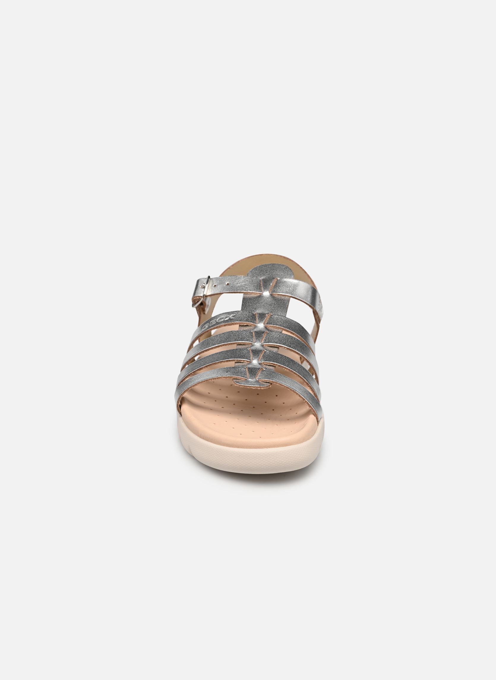 Sandalen J SANDAL SOLEIMA GIR mädchen silber Geox Sandalen J SANDAL SOLEIMA GIR mädchen silber Argent