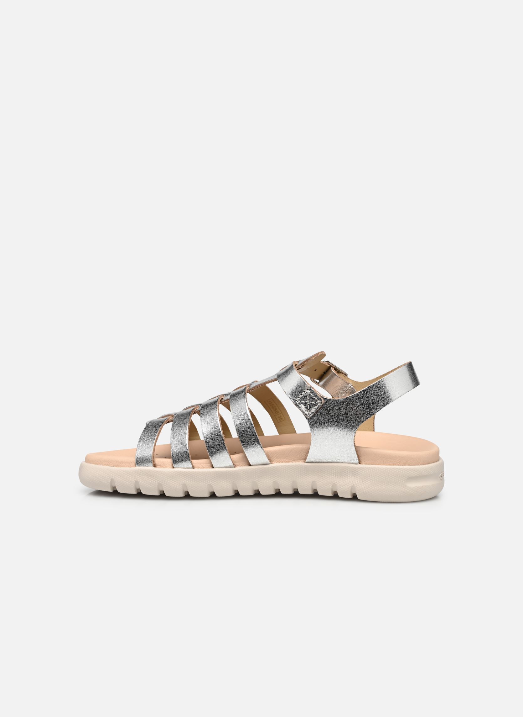 Sandalen J SANDAL SOLEIMA GIR mädchen silber Geox Sandalen J SANDAL SOLEIMA GIR mädchen silber Argent