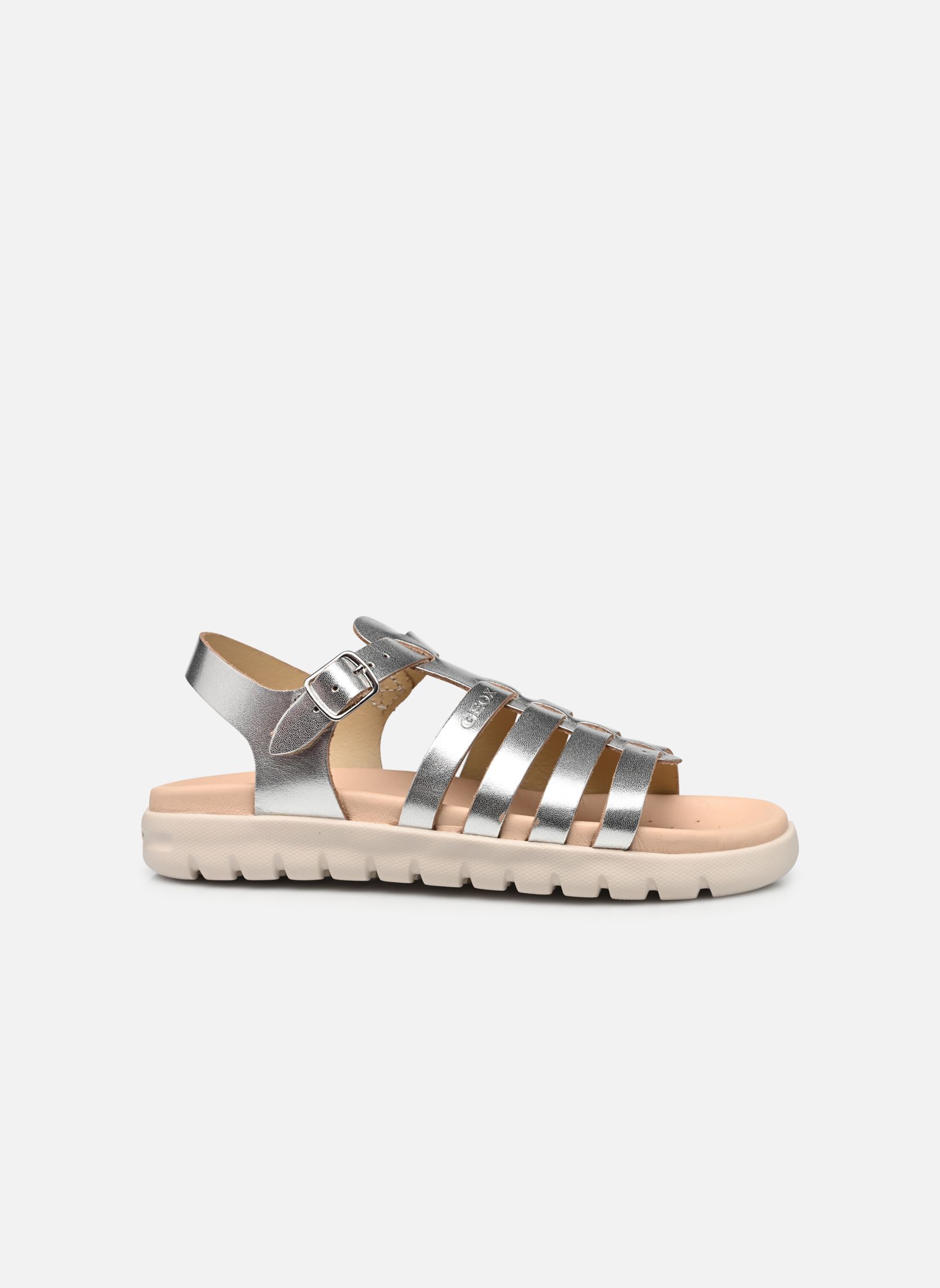Sandalen J SANDAL SOLEIMA GIR mädchen silber Geox Sandalen J SANDAL SOLEIMA GIR mädchen silber Argent