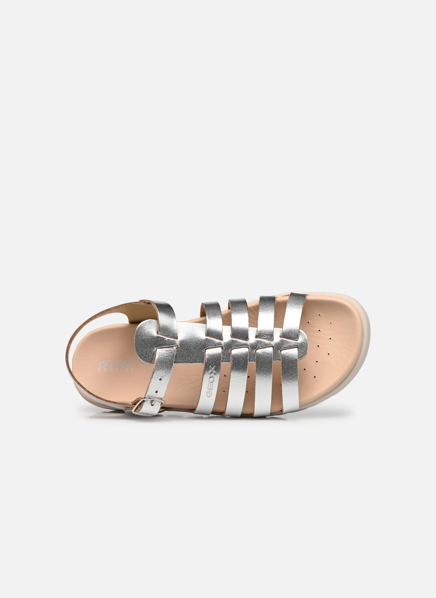 Sandalen J SANDAL SOLEIMA GIR mädchen silber Geox Sandalen J SANDAL SOLEIMA GIR mädchen silber Argent