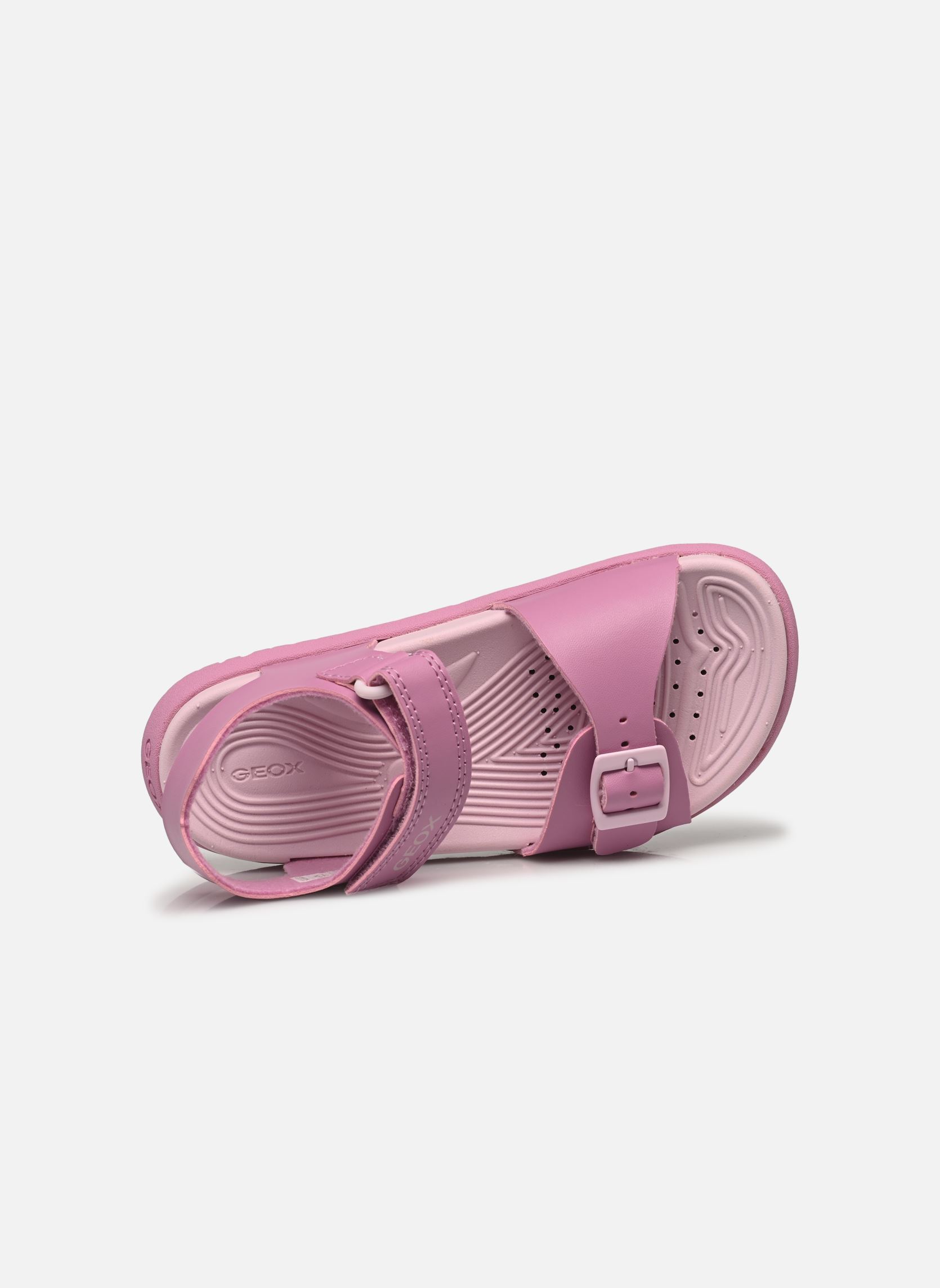 Sandalen J SANDAL FUSBETTO GI mädchen rosa Geox Sandalen J SANDAL FUSBETTO GI mädchen rosa DK PINK/LT LILAC