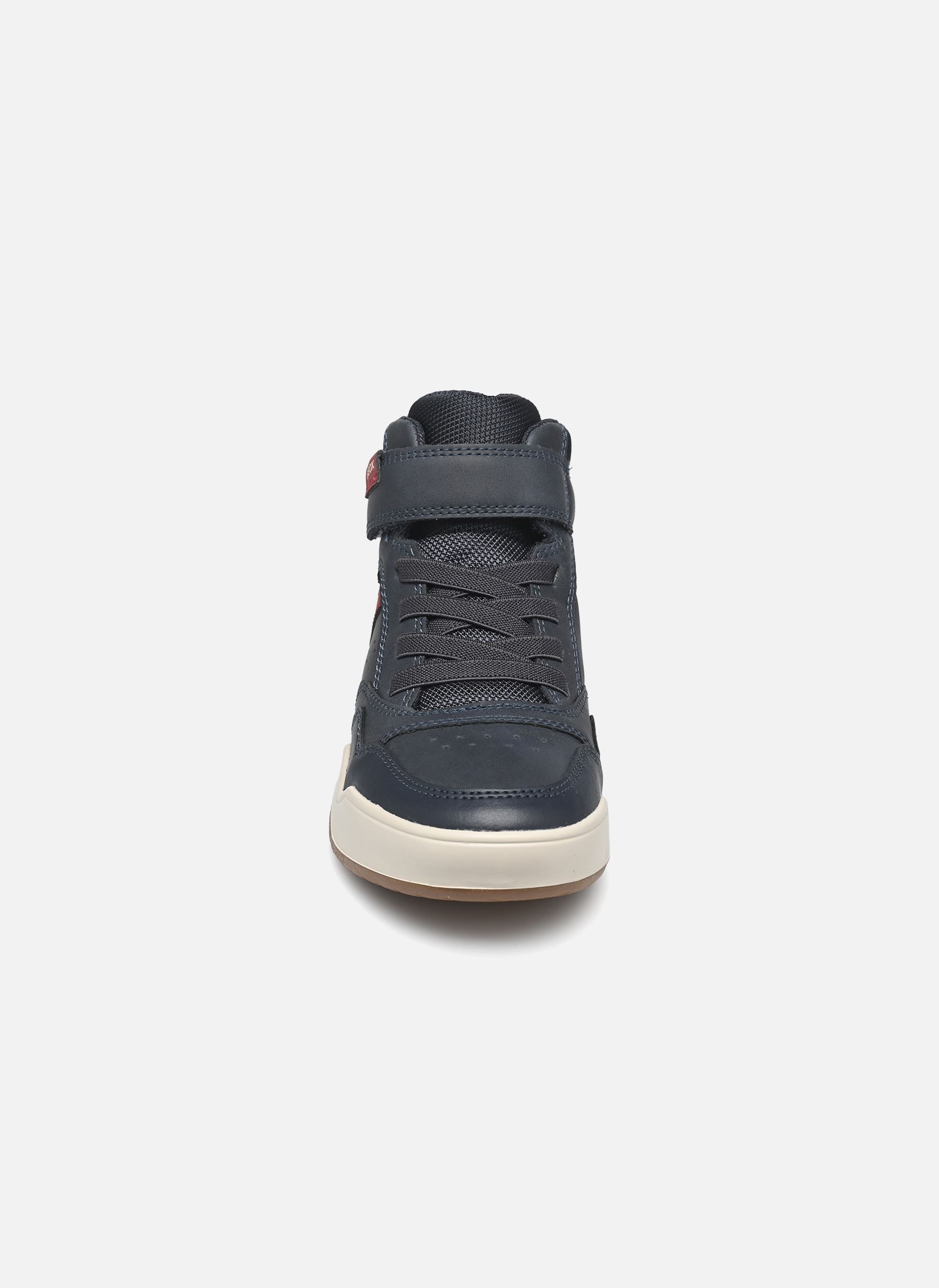 Knöchelhohe Sneaker J Perth Boy B blau Geox Knöchelhohe Sneaker J Perth Boy B blau BLEU MAR/ROUGE FONCÉ