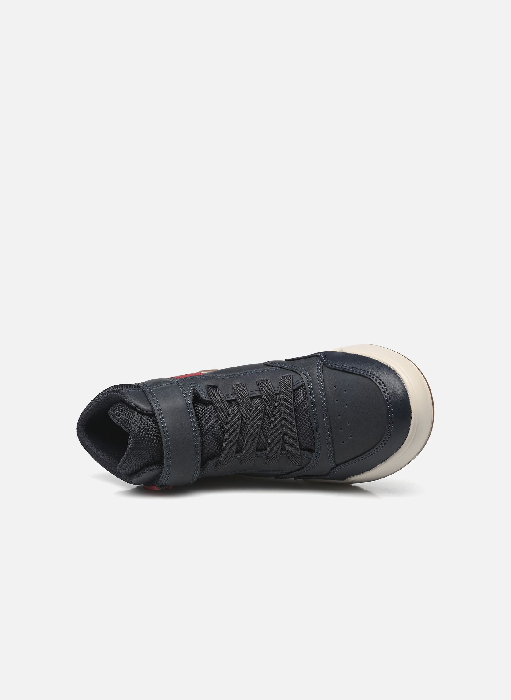 Knöchelhohe Sneaker J Perth Boy B blau Geox Knöchelhohe Sneaker J Perth Boy B blau BLEU MAR/ROUGE FONCÉ