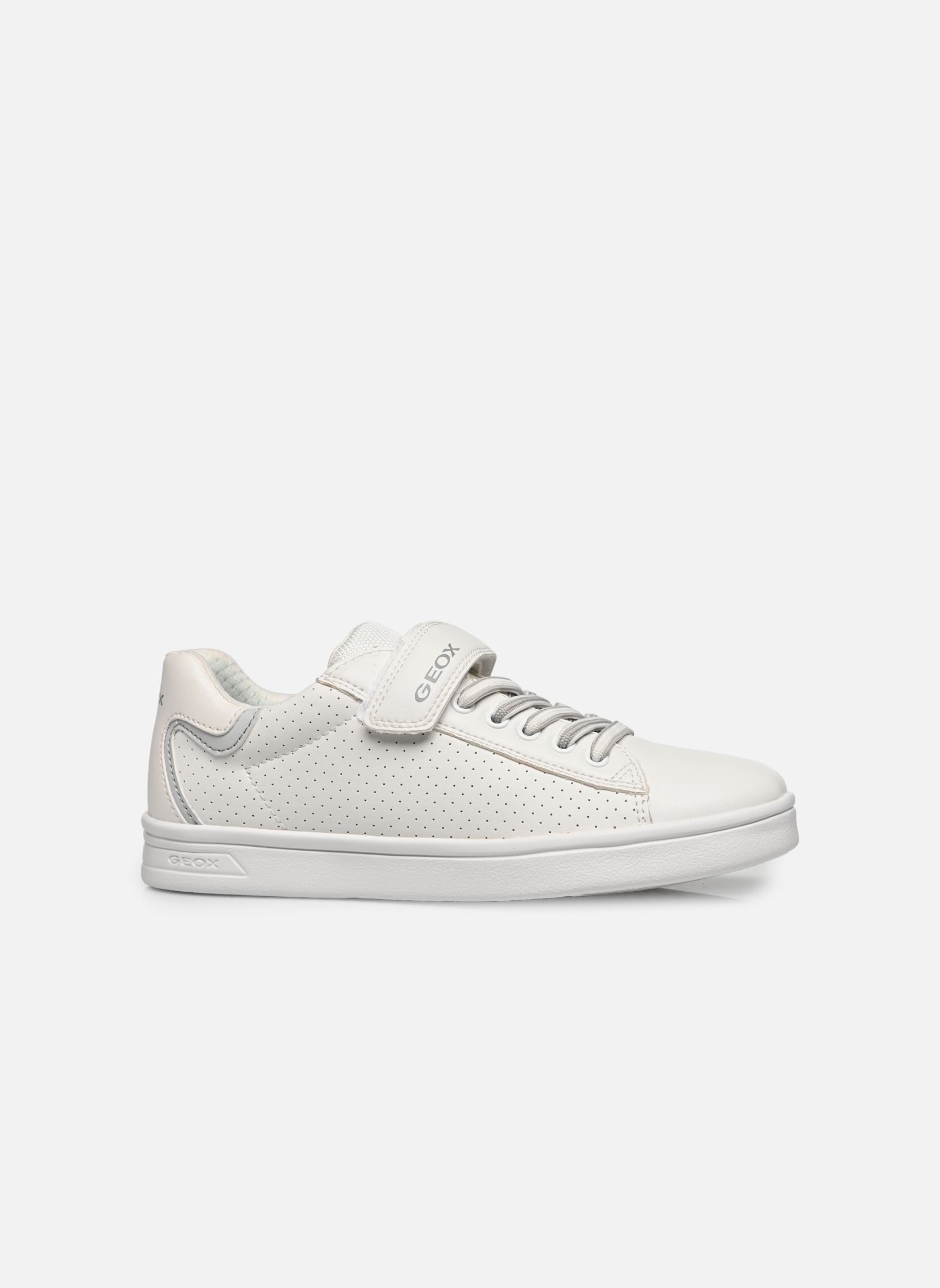 Baskets basses J DJROCK BOY garçon blanc Geox Baskets basses J DJROCK BOY garçon blanc Blanc/Gris clair