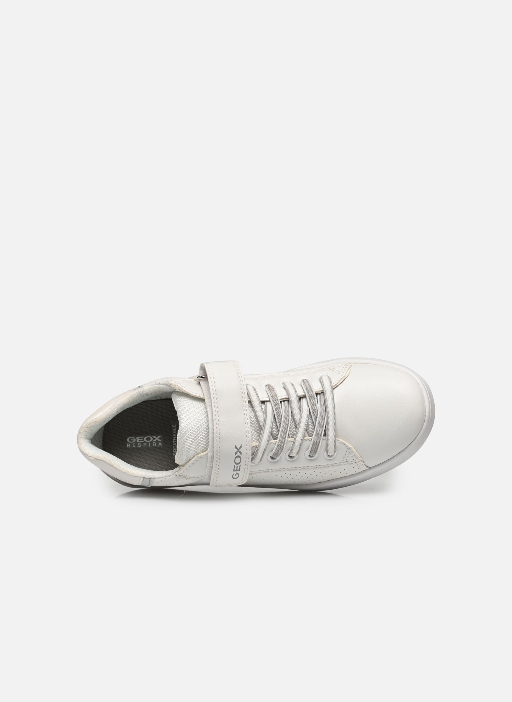 Baskets basses J DJROCK BOY garçon blanc Geox Baskets basses J DJROCK BOY garçon blanc Blanc/Gris clair
