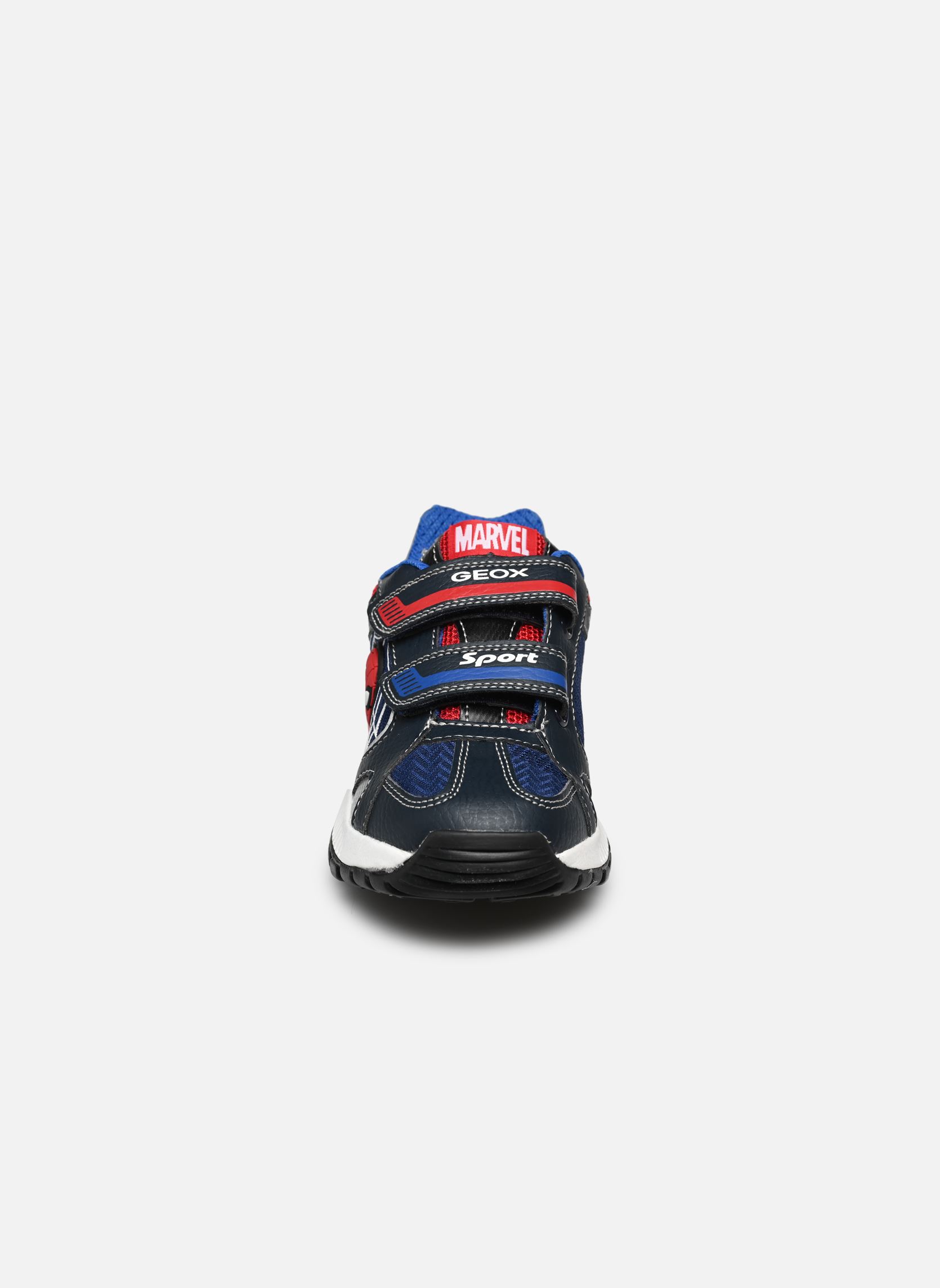 Niedrige Sneaker J Tuono Boy Marvel jungen blau Geox Niedrige Sneaker J Tuono Boy Marvel jungen blau BLEU MARINE ROUGE
