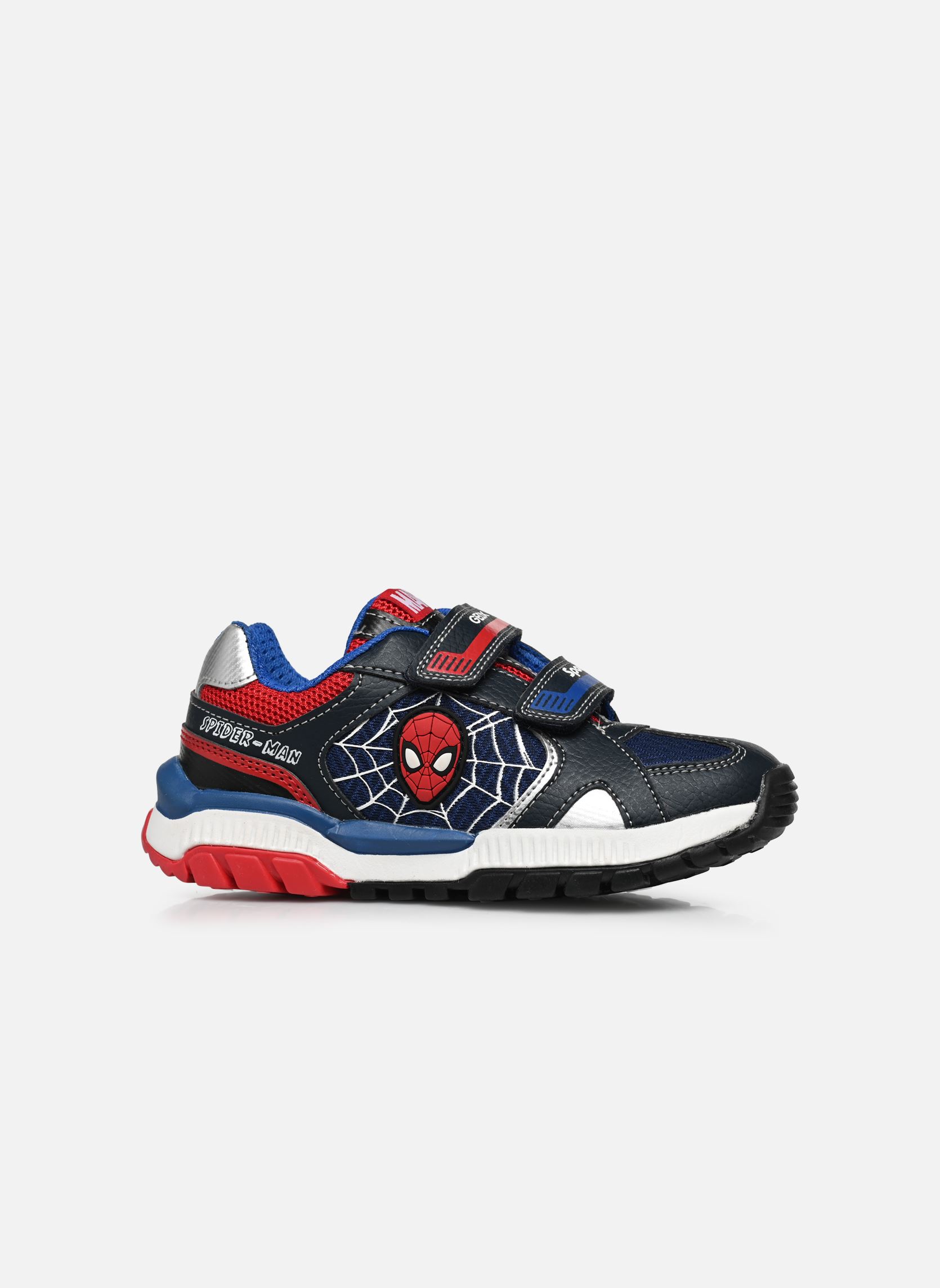 Niedrige Sneaker J Tuono Boy Marvel jungen blau Geox Niedrige Sneaker J Tuono Boy Marvel jungen blau BLEU MARINE ROUGE