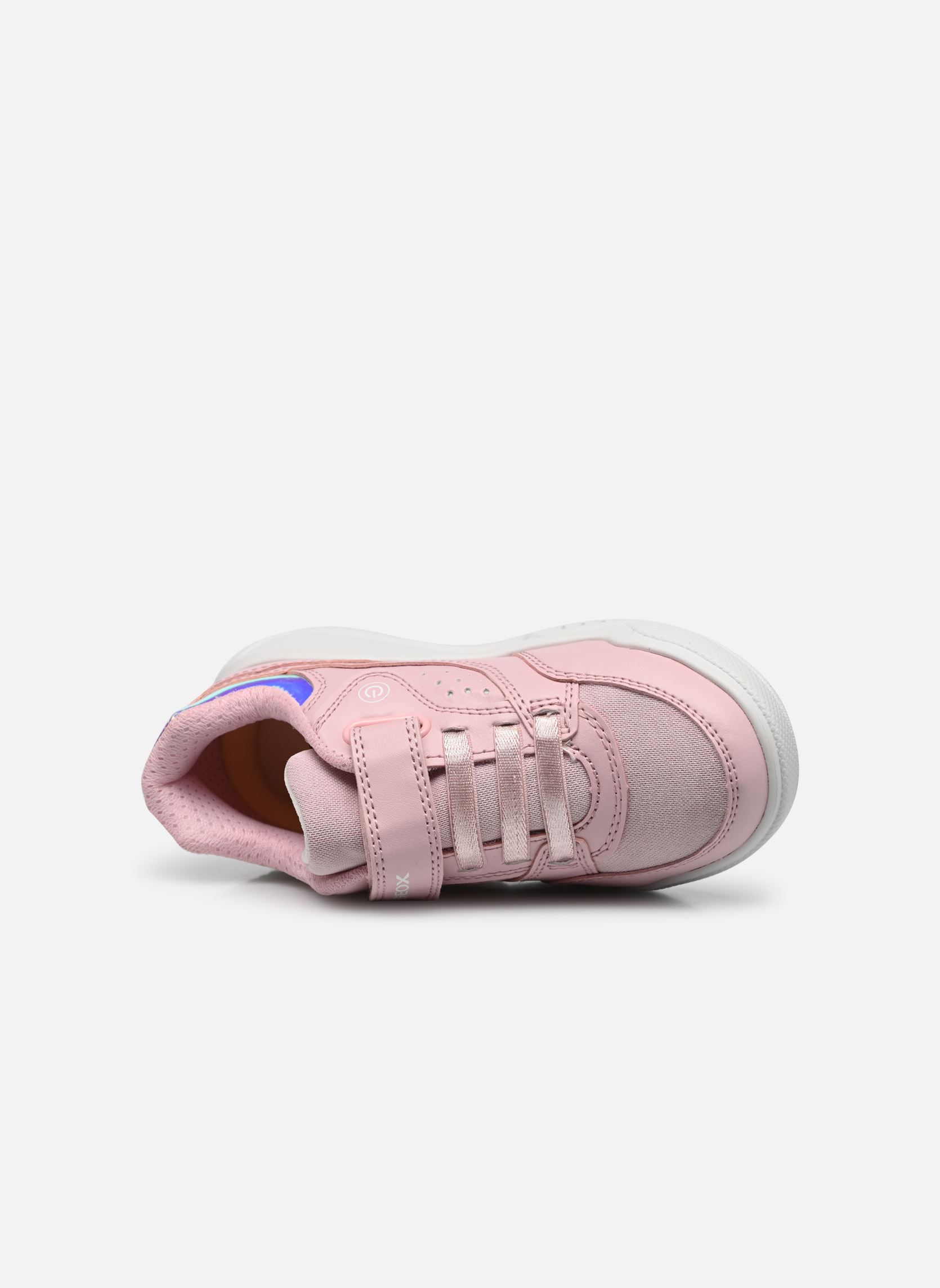 Lage sneakers J ILLUMINUS GIRL LIGHTS meisjes roze Geox Lage sneakers J ILLUMINUS GIRL LIGHTS meisjes roze LT ROSE/WHITE