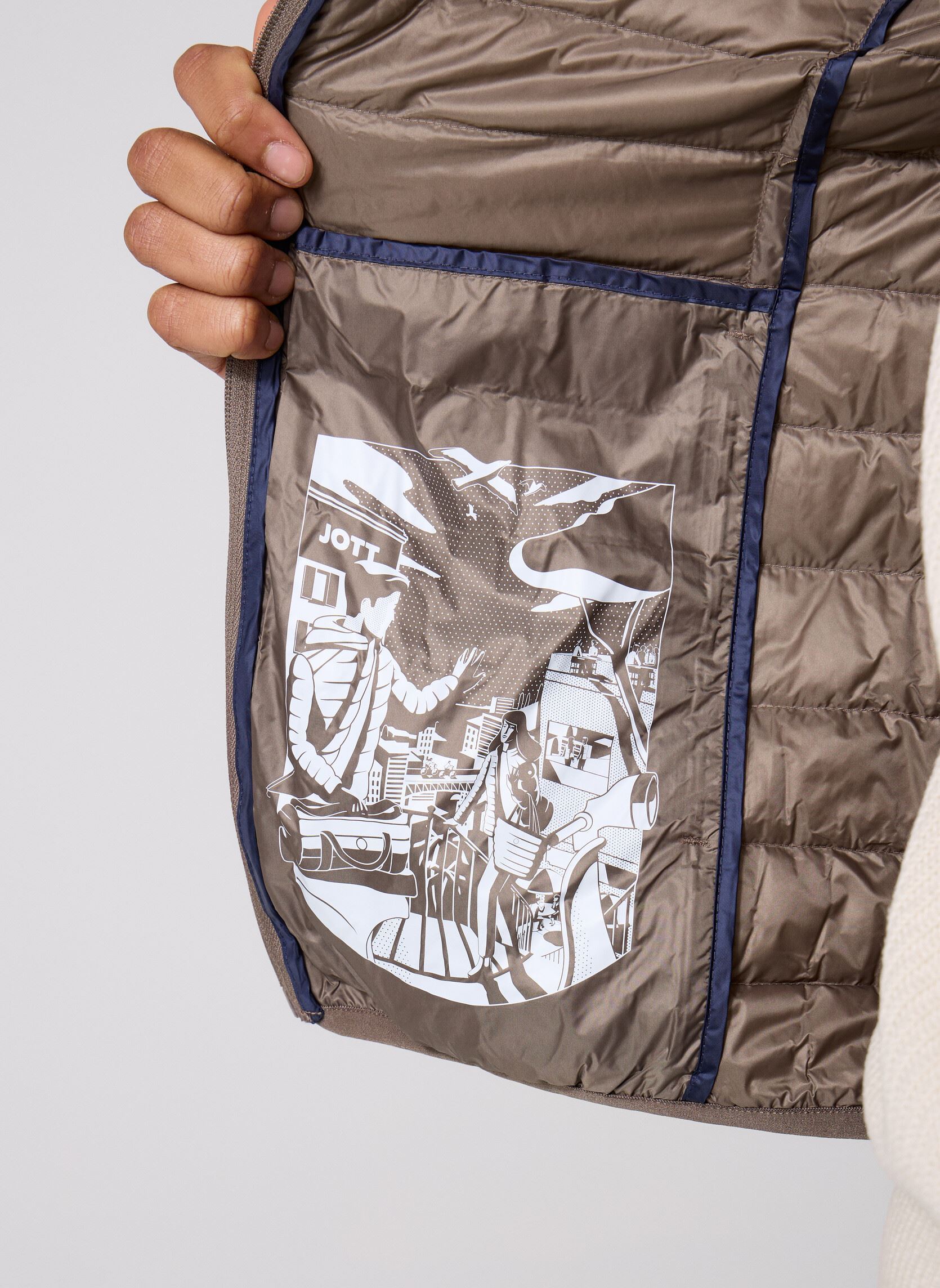 Daunenjacken Nico herren beige JOTT Daunenjacken Nico herren beige TAUPE