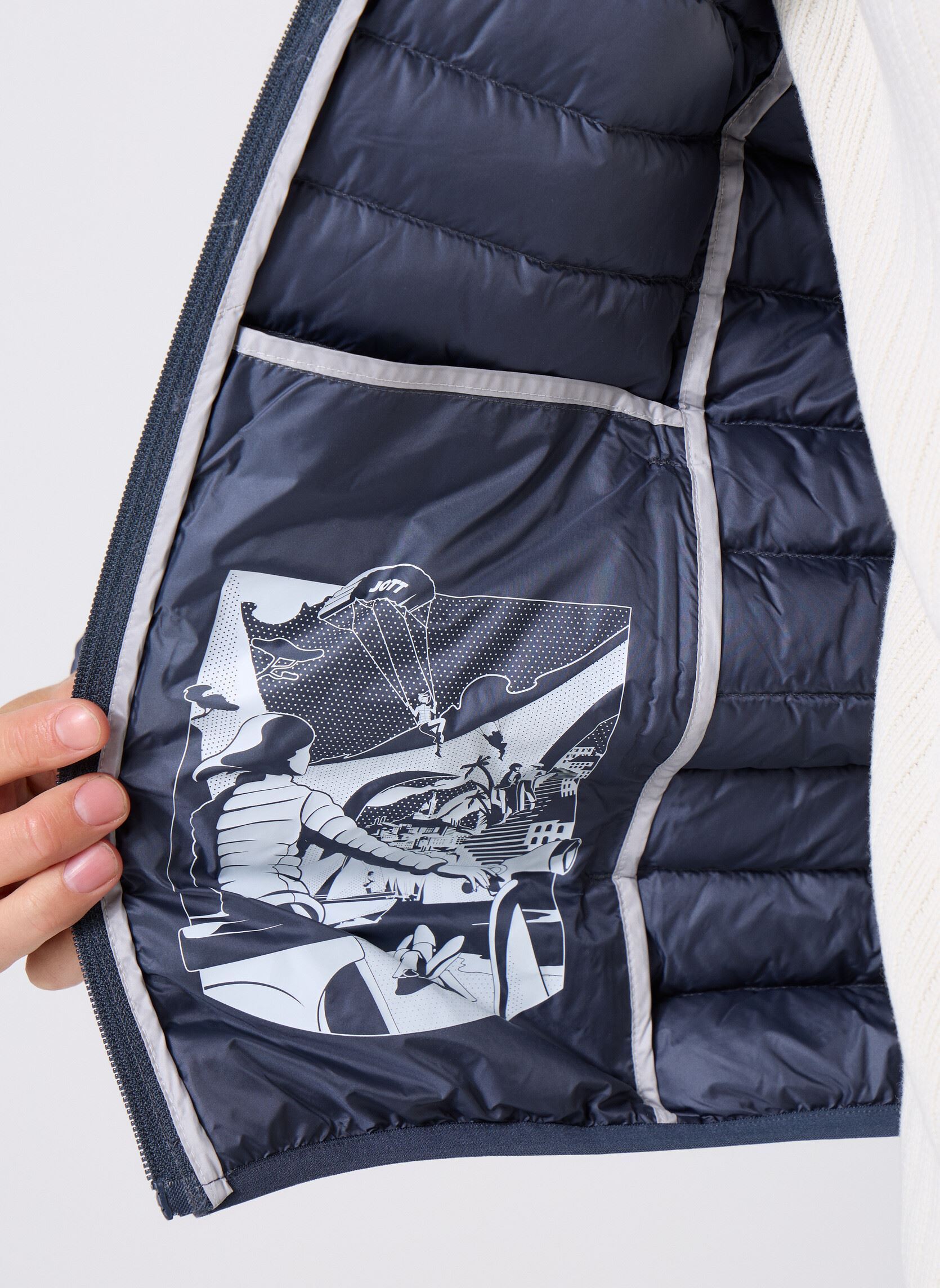 Daunenjacken Nico herren blau JOTT Daunenjacken Nico herren blau BLUESTONE NEW
