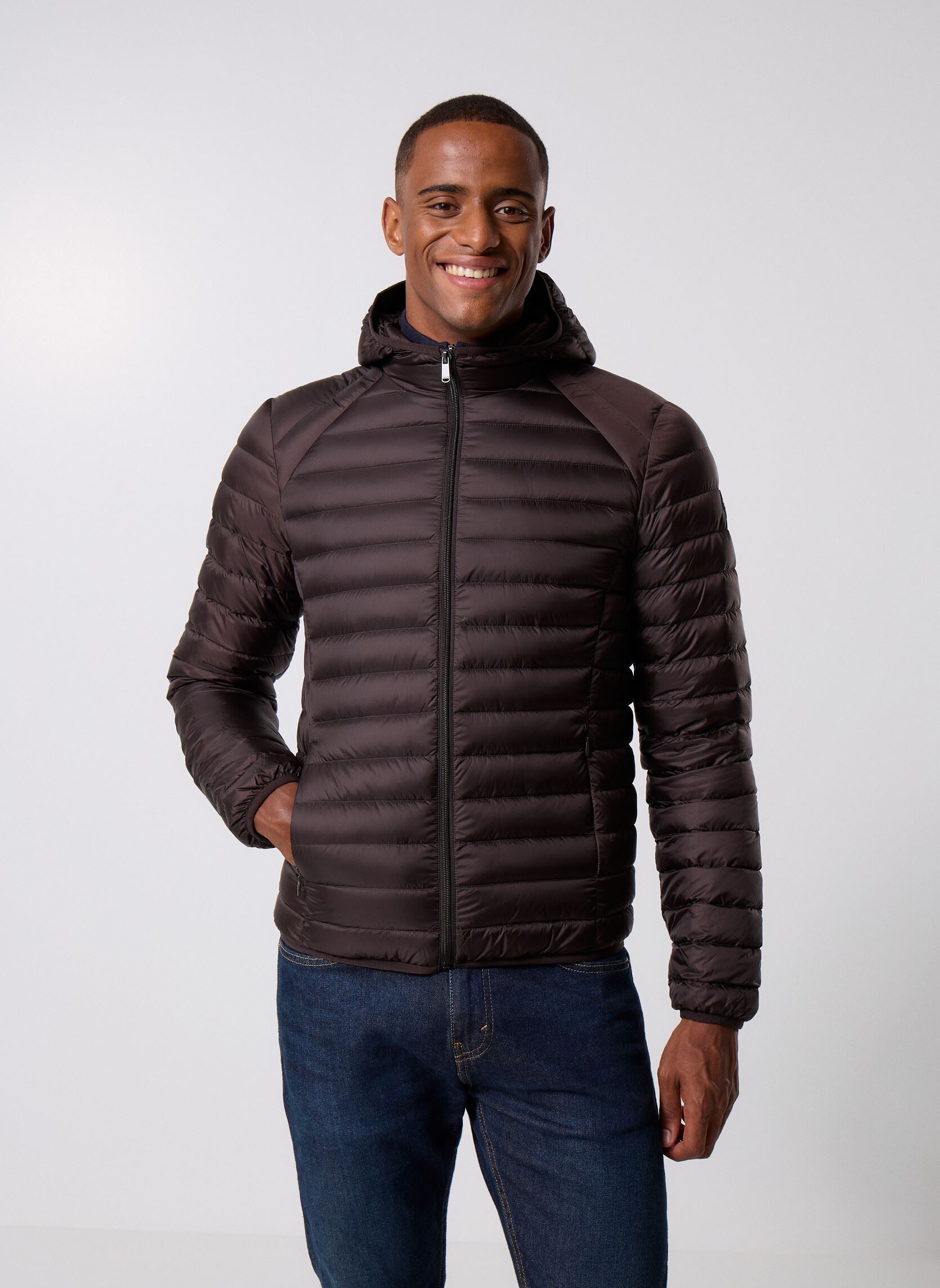 Doudounes Nico homme marron JOTT Doudounes Nico homme marron BLACK COFFEE