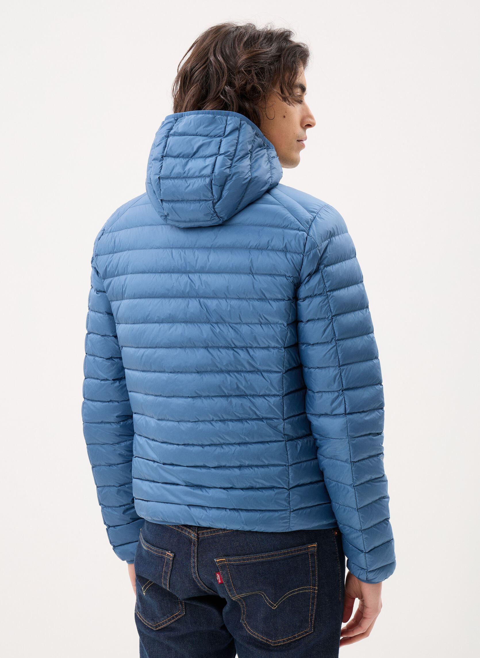 Gewatteerde jassen Nico heren blauw JOTT Gewatteerde jassen Nico heren blauw BLUE JEAN