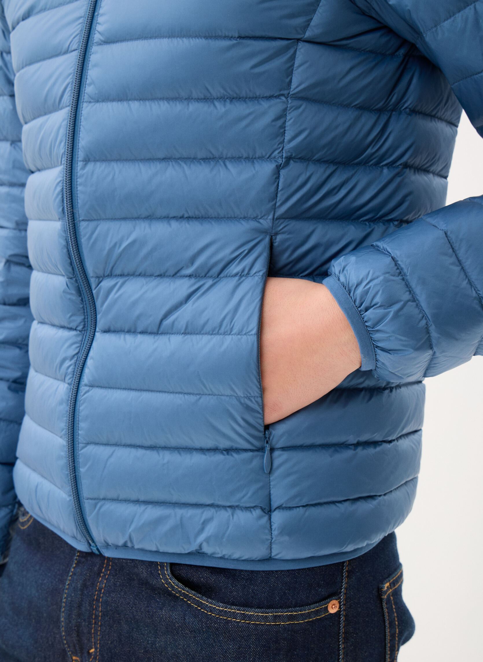 Gewatteerde jassen Nico heren blauw JOTT Gewatteerde jassen Nico heren blauw BLUE JEAN