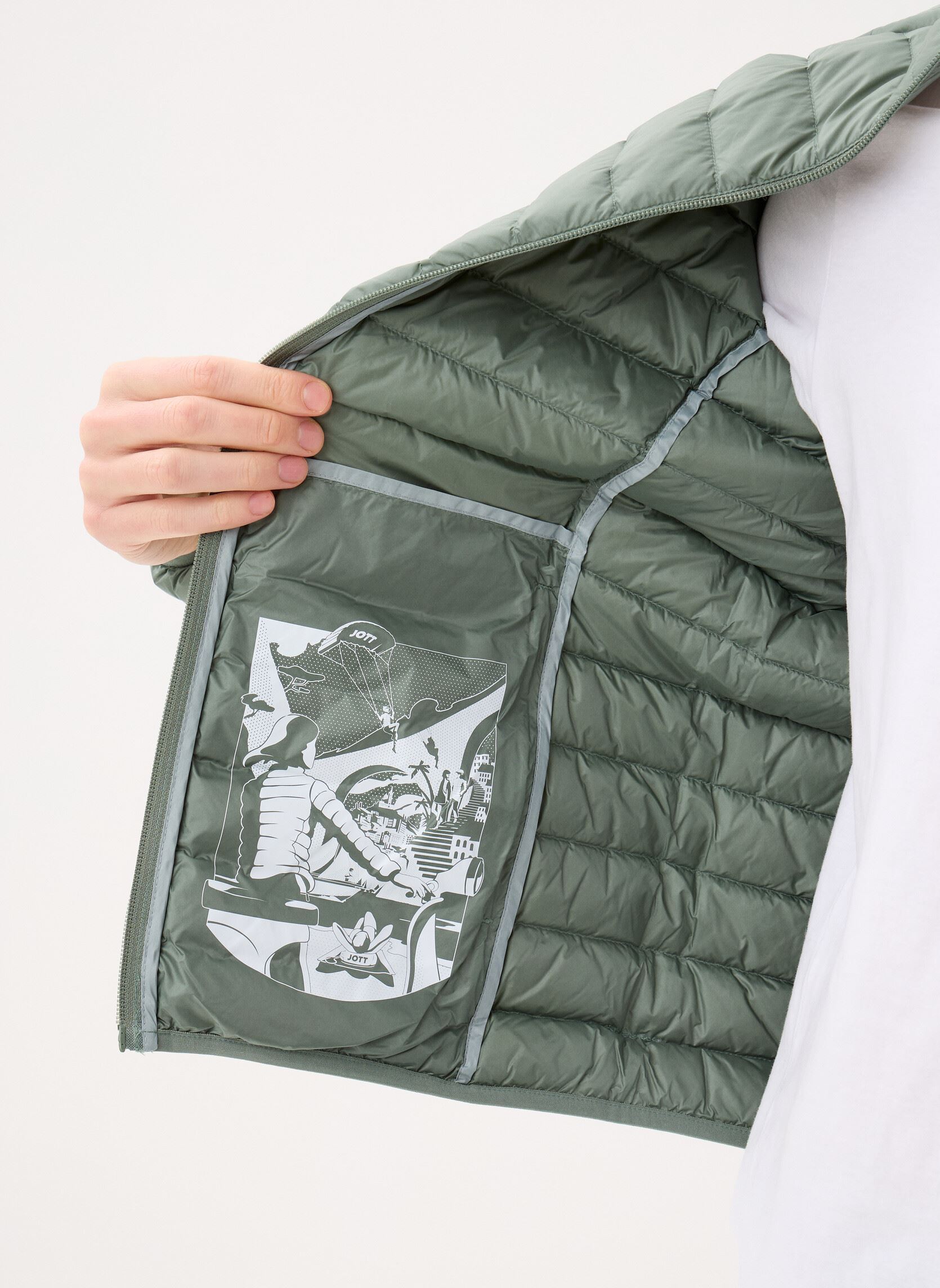 Daunenjacken Mat herren grün JOTT Daunenjacken Mat herren grün SAGE GREEN