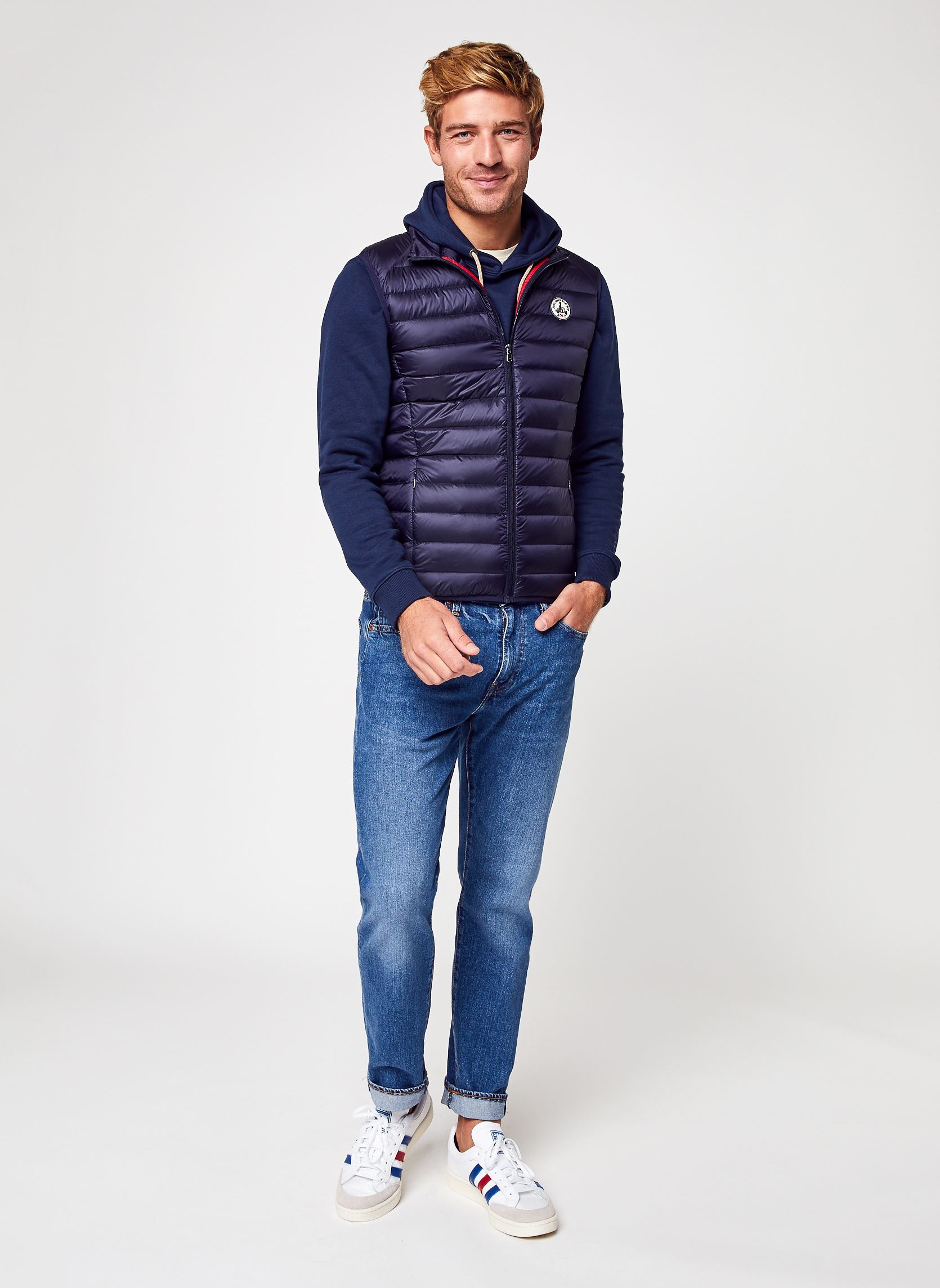 Daunenwesten Tom herren blau JOTT Daunenwesten Tom herren blau NAVY