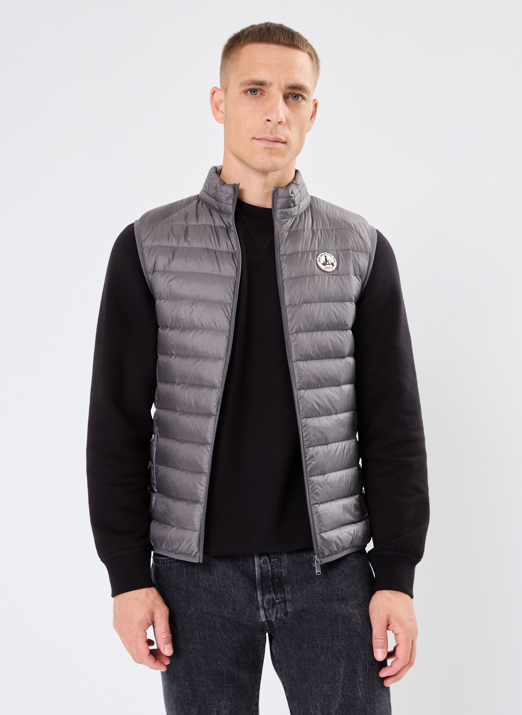 Daunenwesten Tom herren grau JOTT Daunenwesten Tom herren grau ANTHRACITE