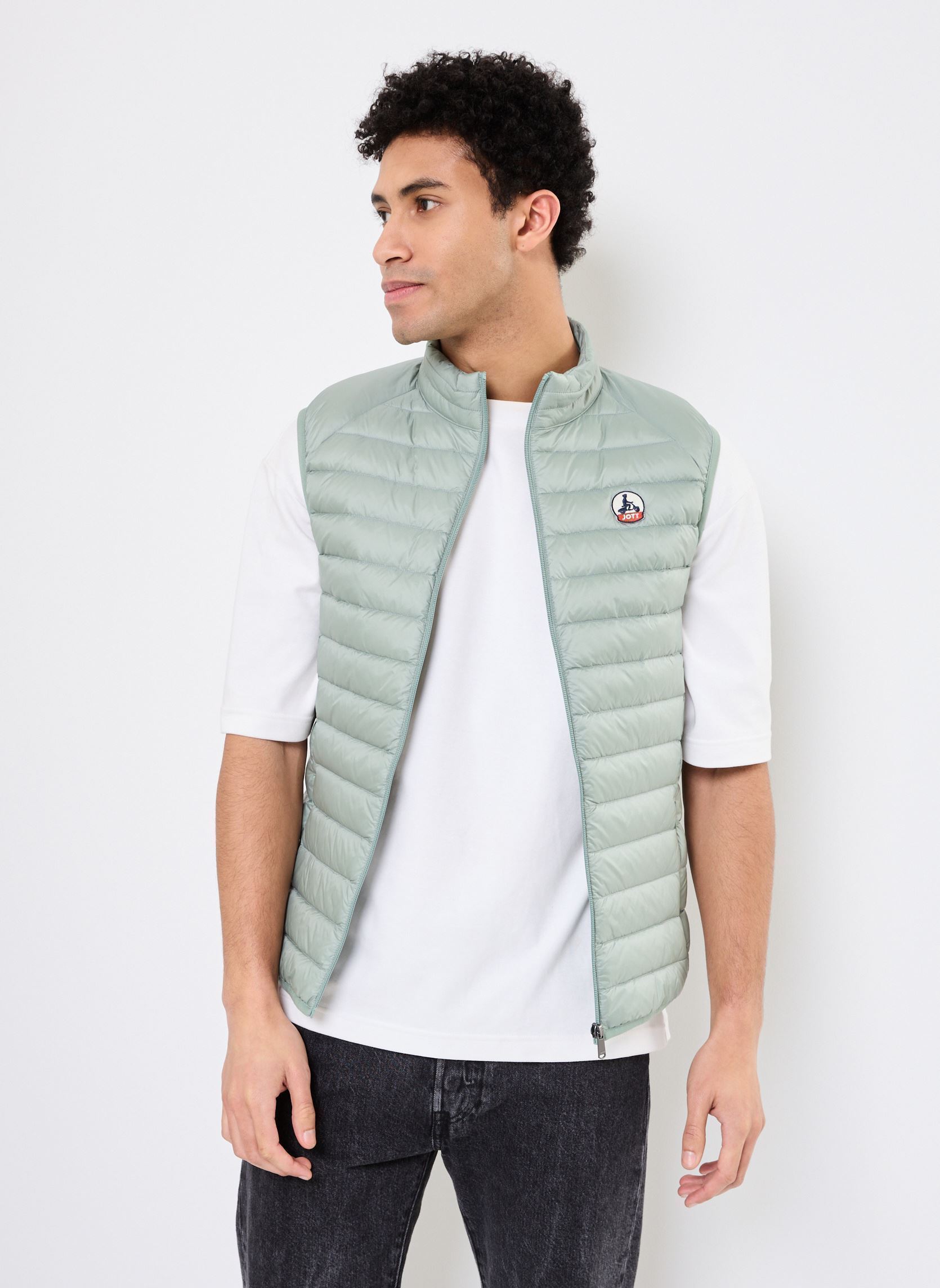 Daunenwesten Tom herren grün JOTT Daunenwesten Tom herren grün MINERAL GREEN