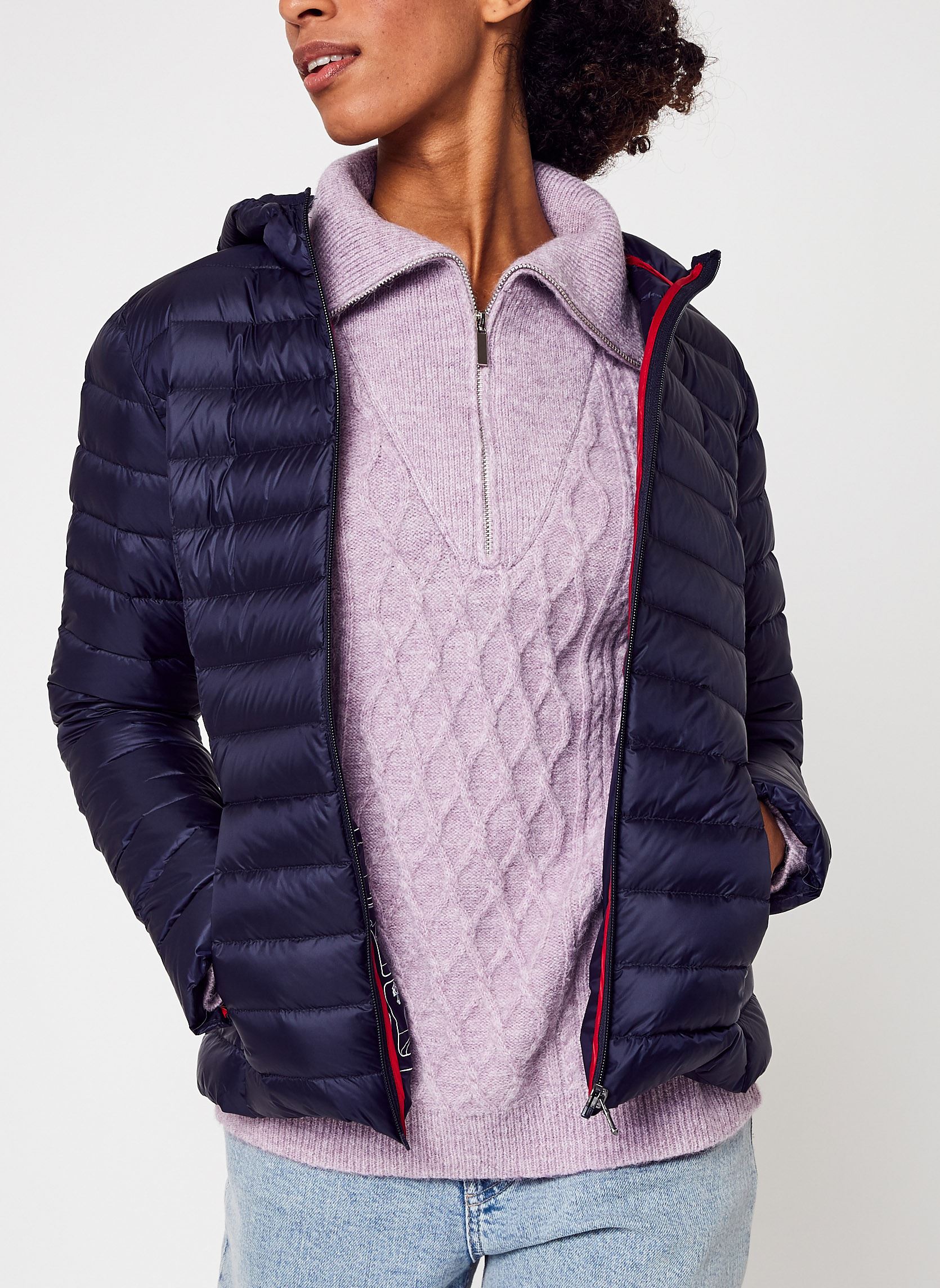Chaqueta Cloe mujer azul JOTT Chaqueta Cloe mujer azul NAVY