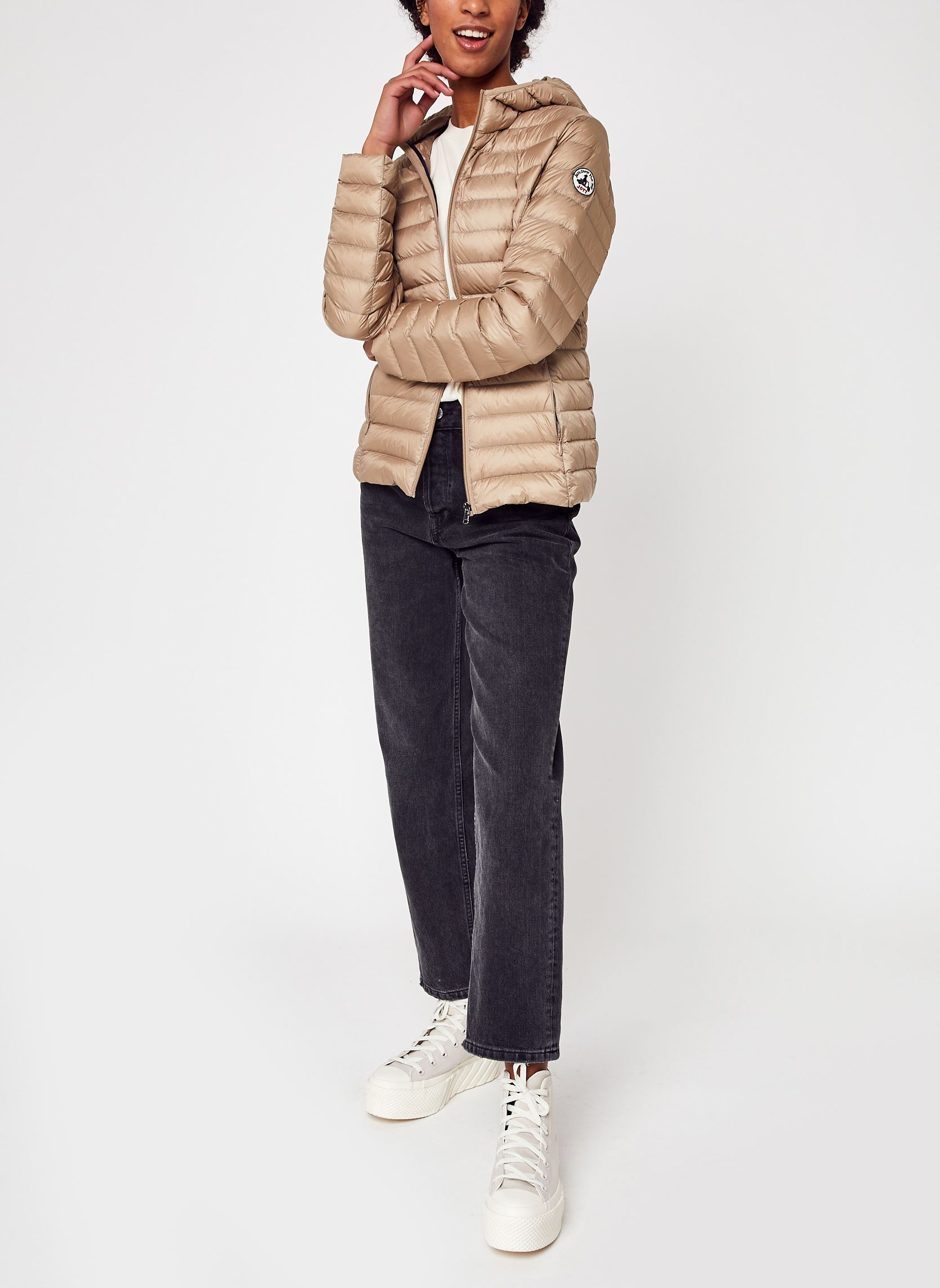 Gewatteerde jassen Cloe dames beige JOTT Gewatteerde jassen Cloe dames beige BEIGE