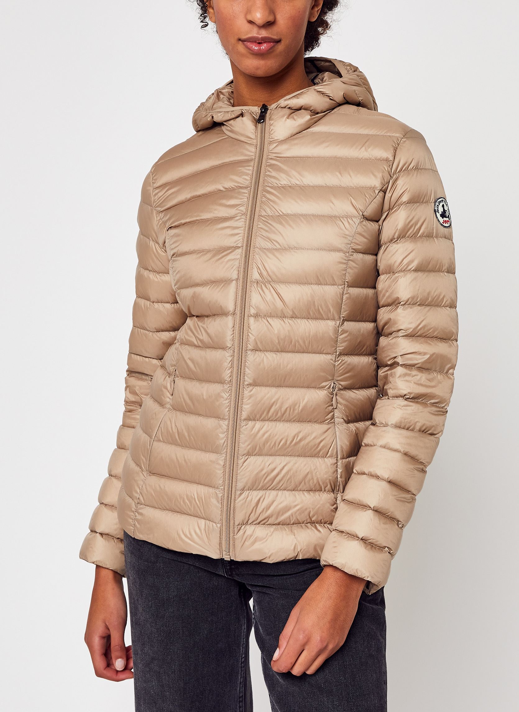 Gewatteerde jassen Cloe dames beige JOTT Gewatteerde jassen Cloe dames beige BEIGE