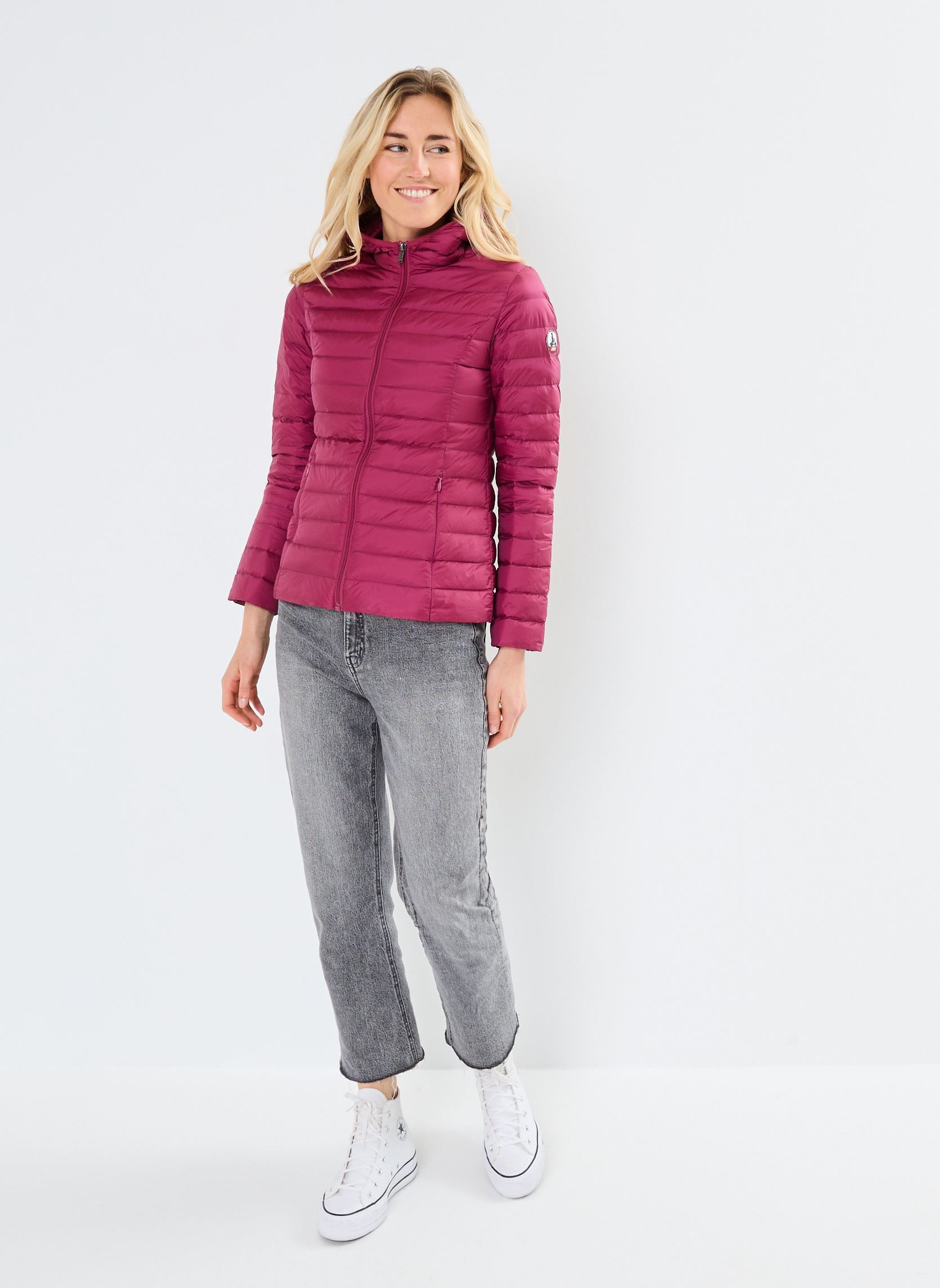 Gewatteerde jassen Cloe dames rood JOTT Gewatteerde jassen Cloe dames rood RED PLUM