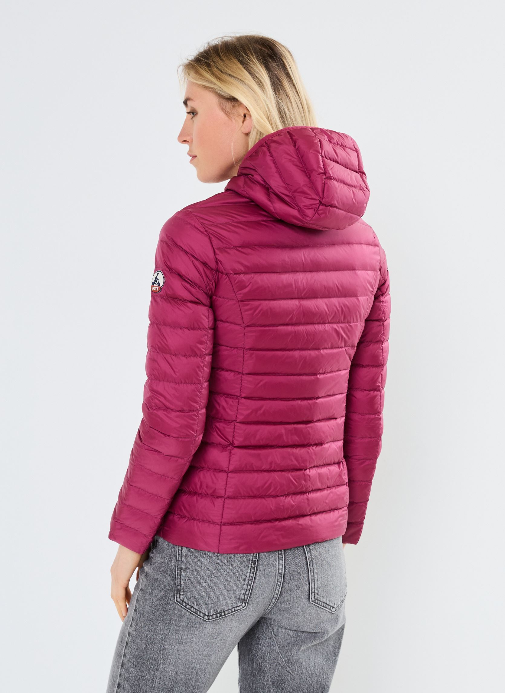 Gewatteerde jassen Cloe dames rood JOTT Gewatteerde jassen Cloe dames rood RED PLUM