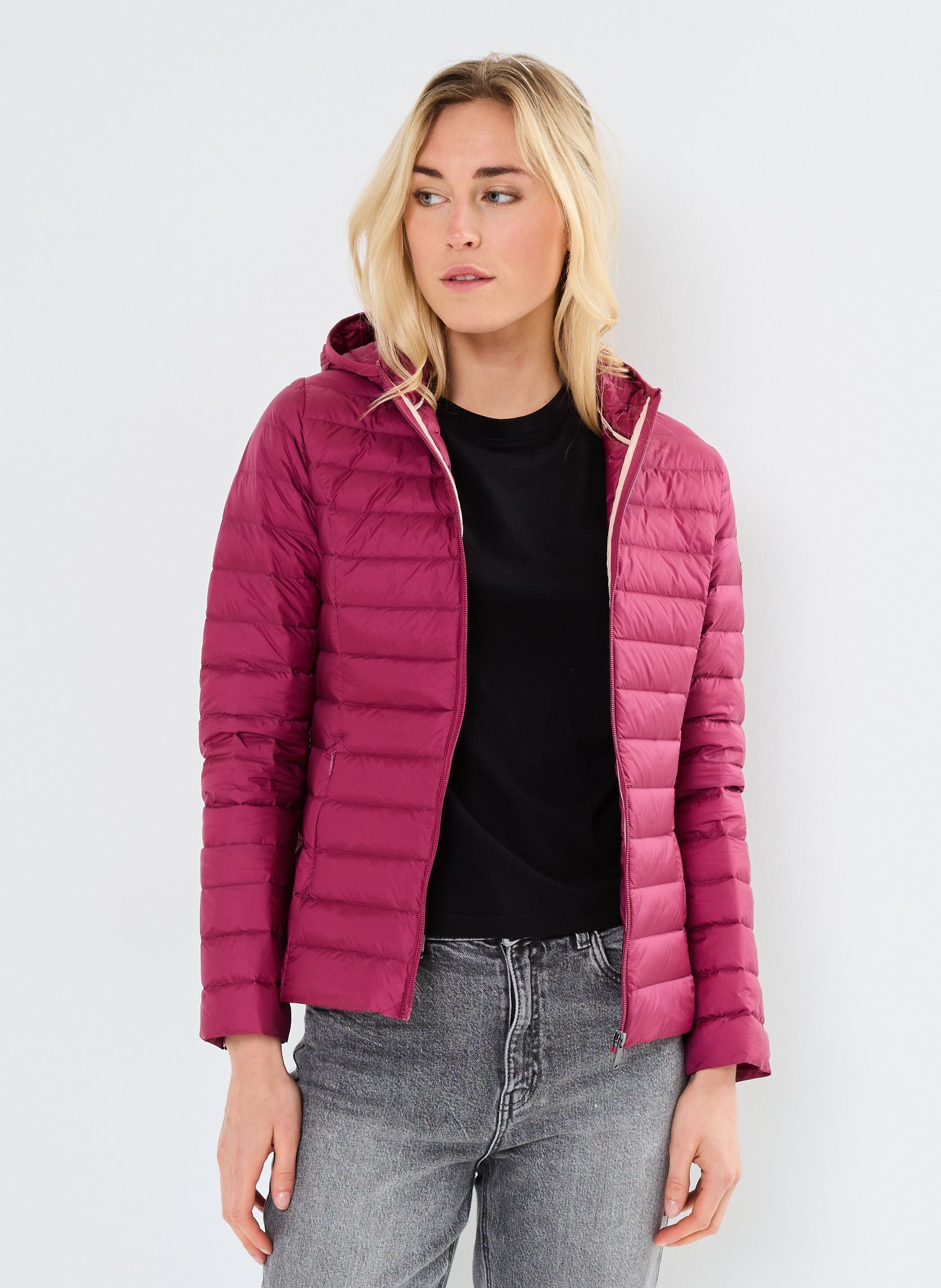 Gewatteerde jassen Cloe dames rood JOTT Gewatteerde jassen Cloe dames rood RED PLUM