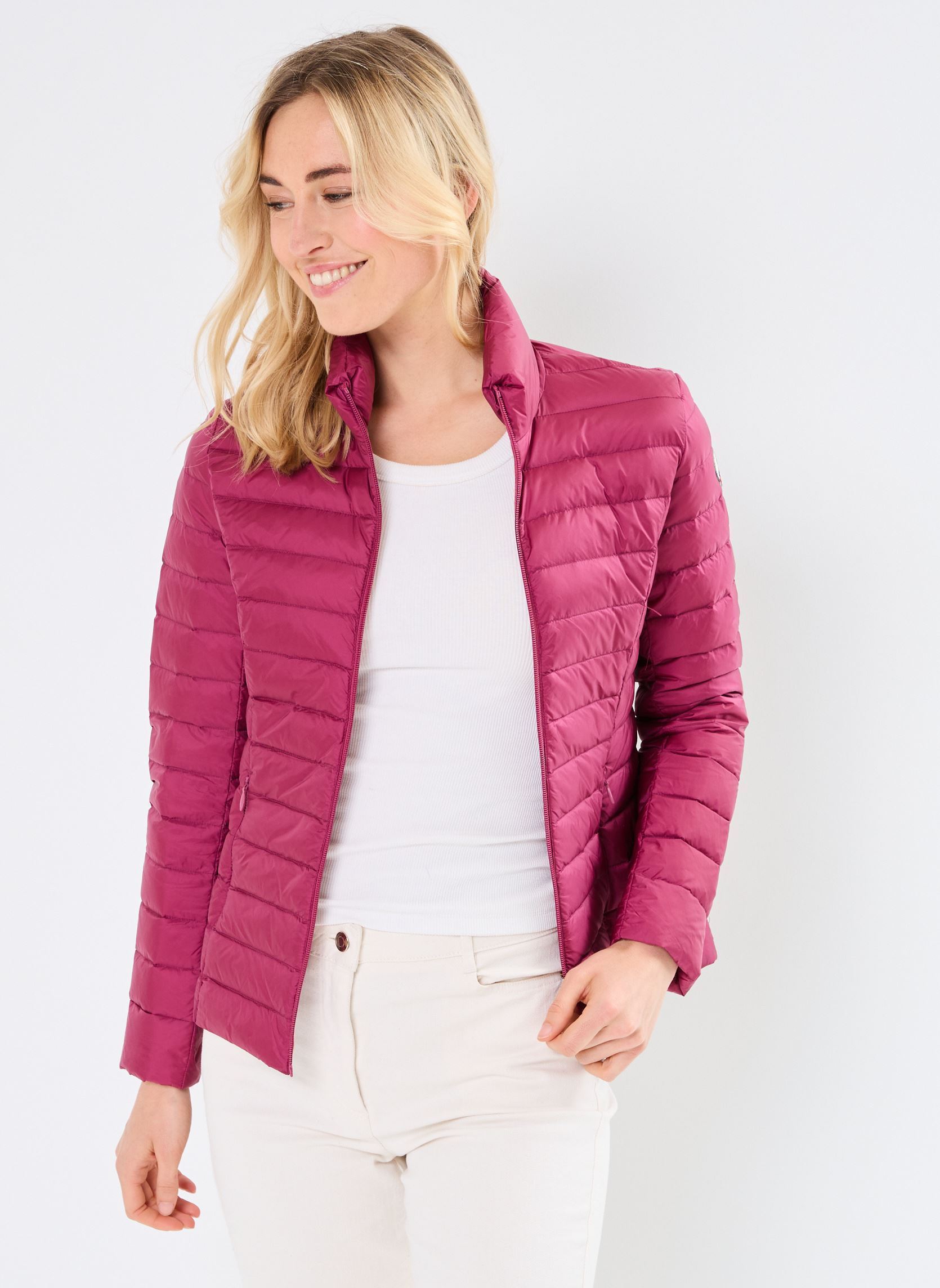 Doudounes Cha femme rouge JOTT Doudounes Cha femme rouge RED PLUM