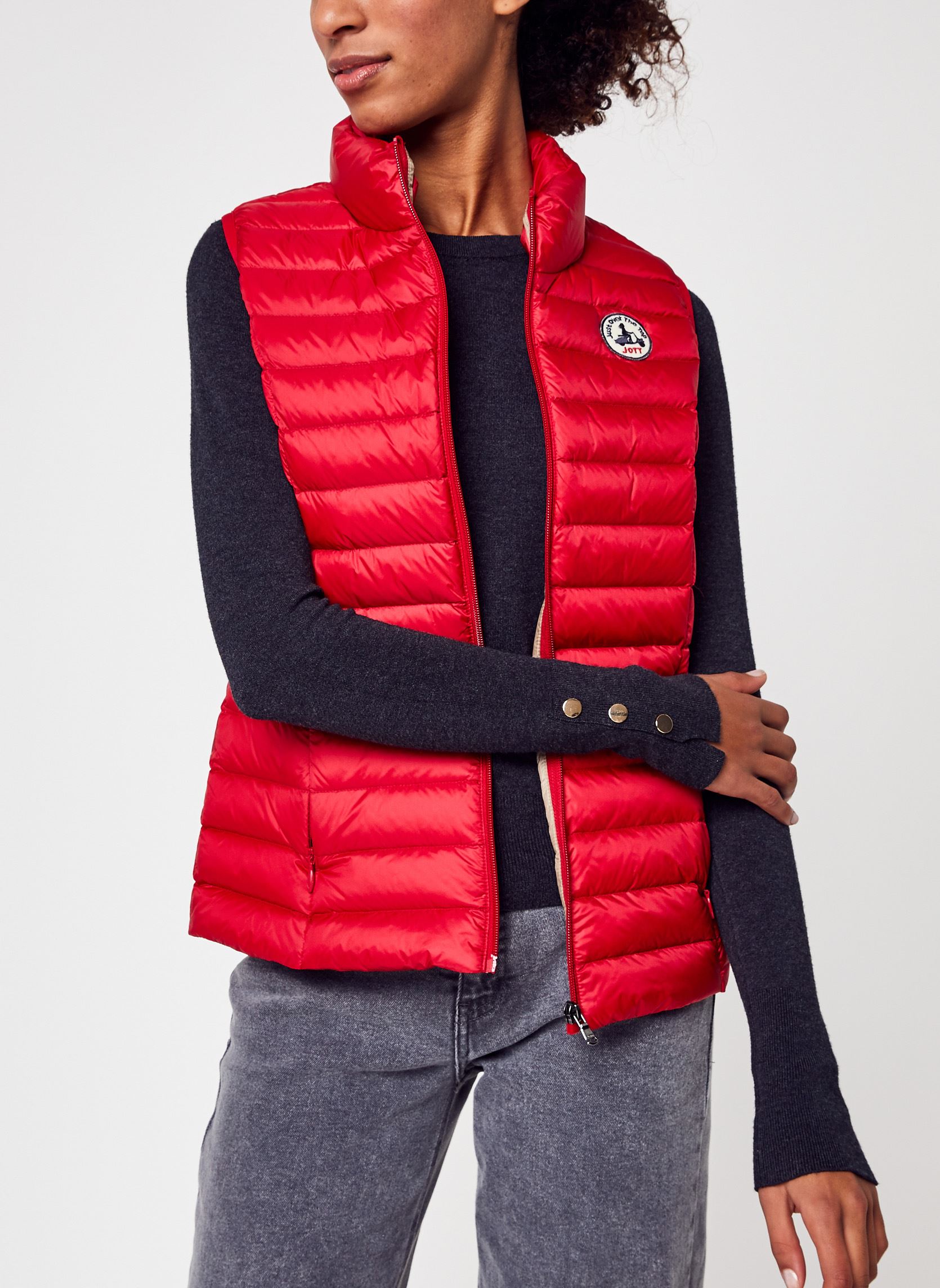 Daunenwesten Seda damen rot JOTT Daunenwesten Seda damen rot RED