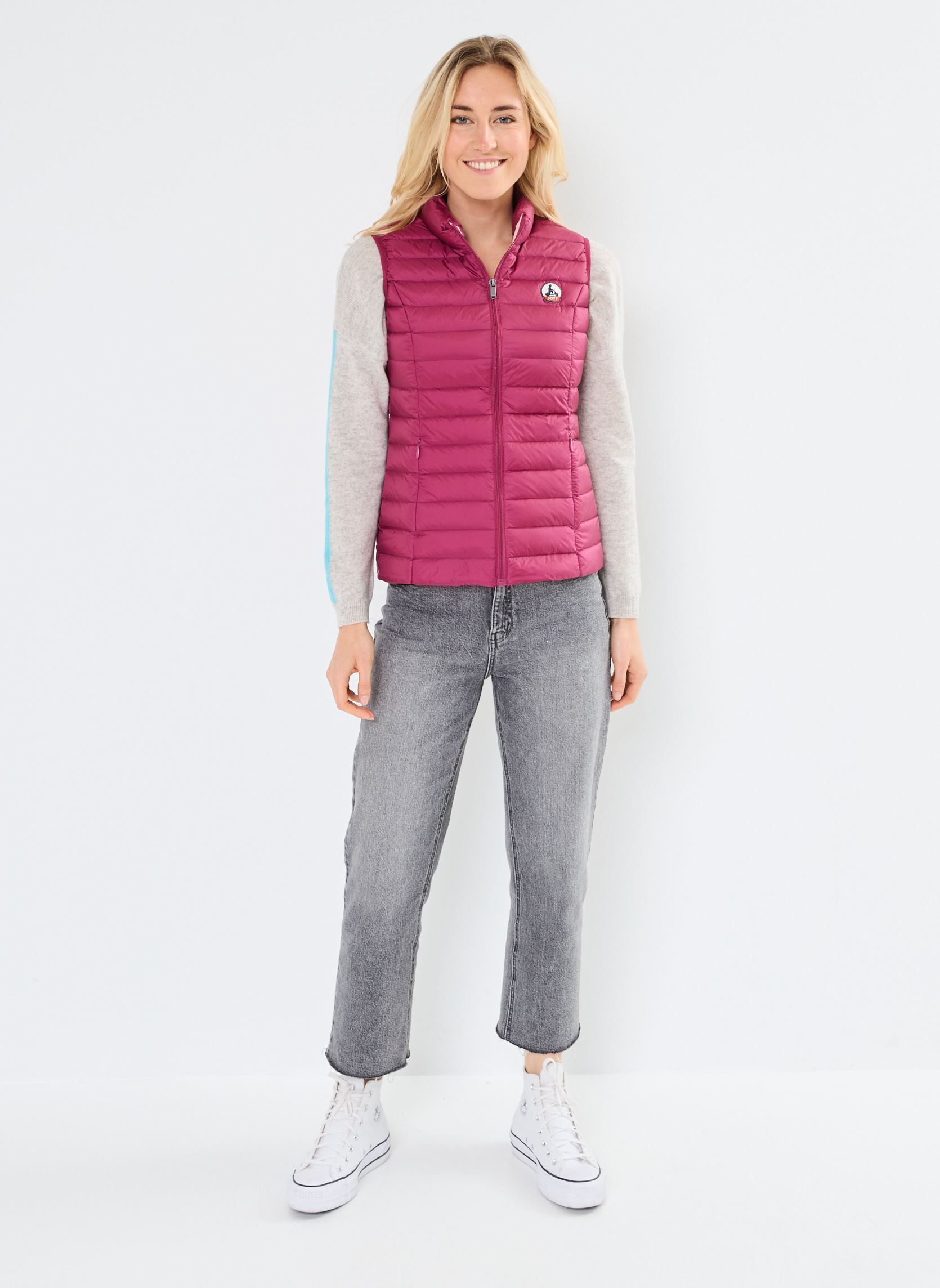 Daunenwesten Seda damen rot JOTT Daunenwesten Seda damen rot RED PLUM