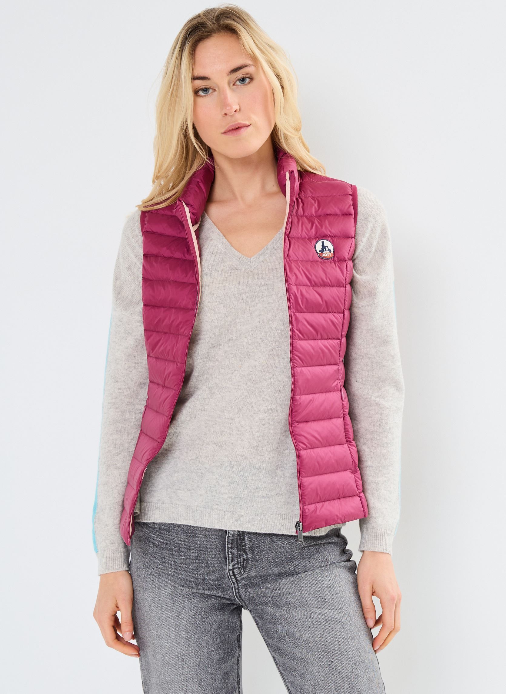 Daunenwesten Seda damen rot JOTT Daunenwesten Seda damen rot RED PLUM