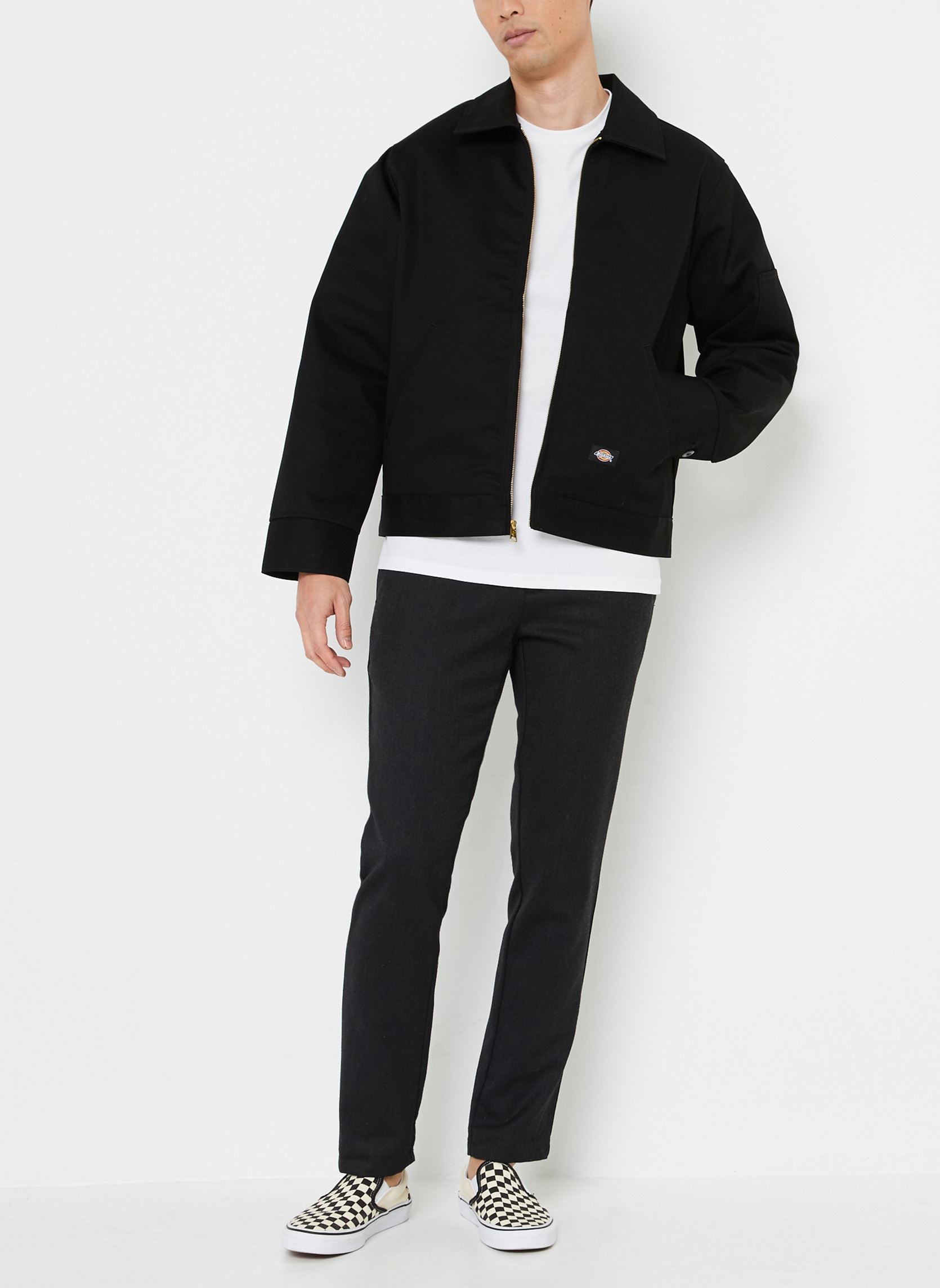 Parkas Lined Eisenhower Jckt Rec homme noir Dickies Parkas Lined Eisenhower Jckt Rec homme noir Black