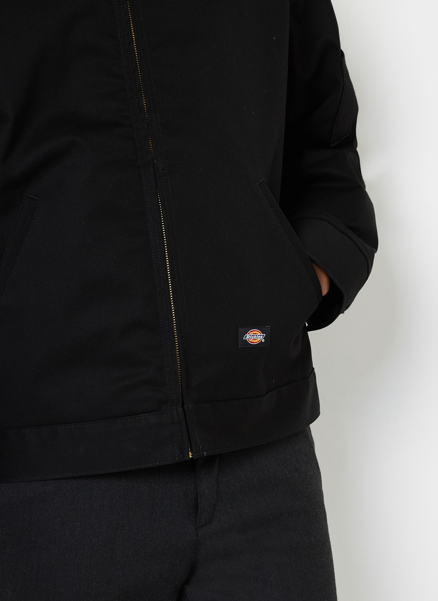Parkas Lined Eisenhower Jckt Rec homme noir Dickies Parkas Lined Eisenhower Jckt Rec homme noir Black