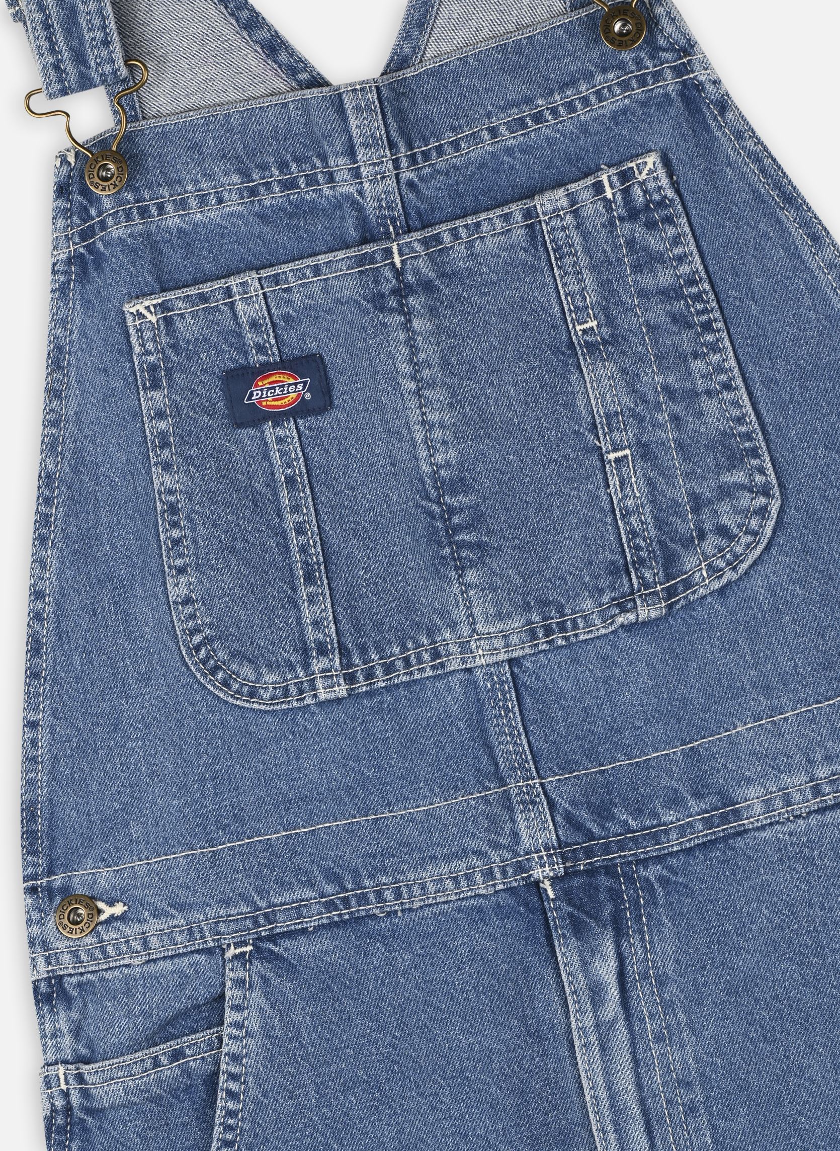Pantalons Dickies Classic Denm Bib homme bleu Dickies Pantalons Dickies Classic Denm Bib homme bleu CLASSIC BLUE