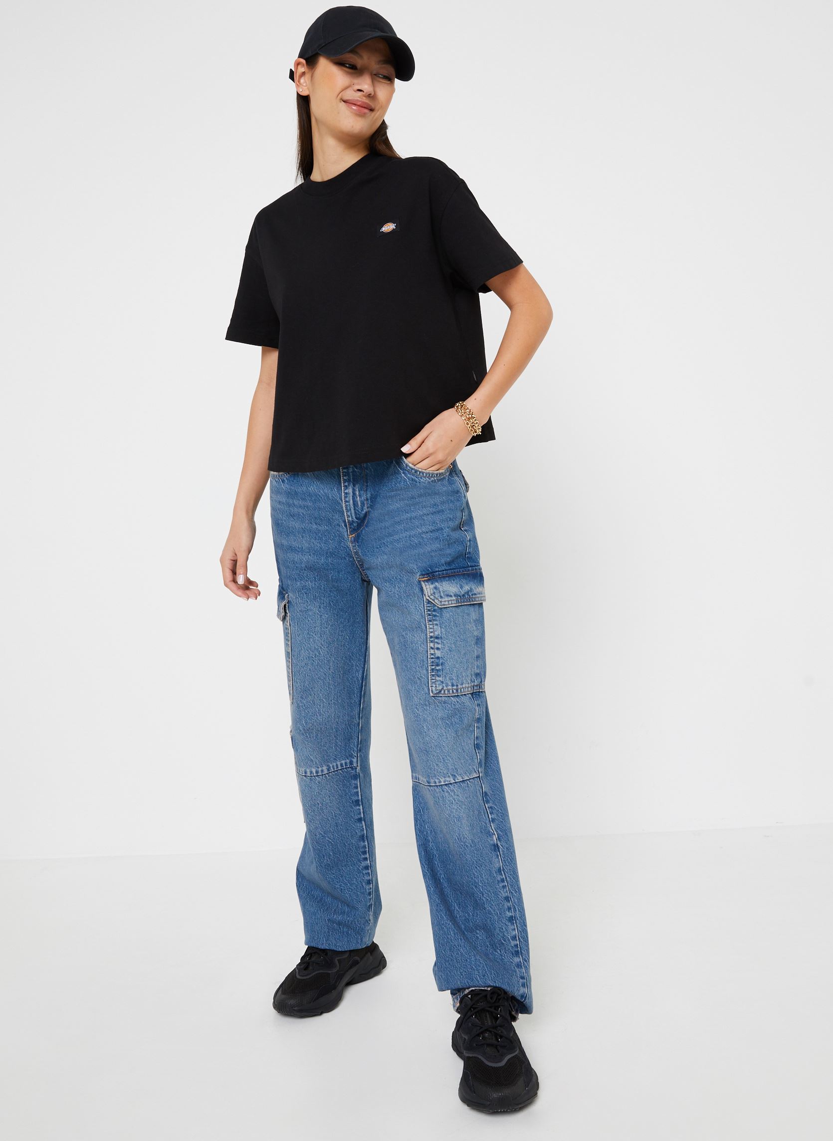 T-Shirts Oakport damen schwarz Dickies T-Shirts Oakport damen schwarz BLACK