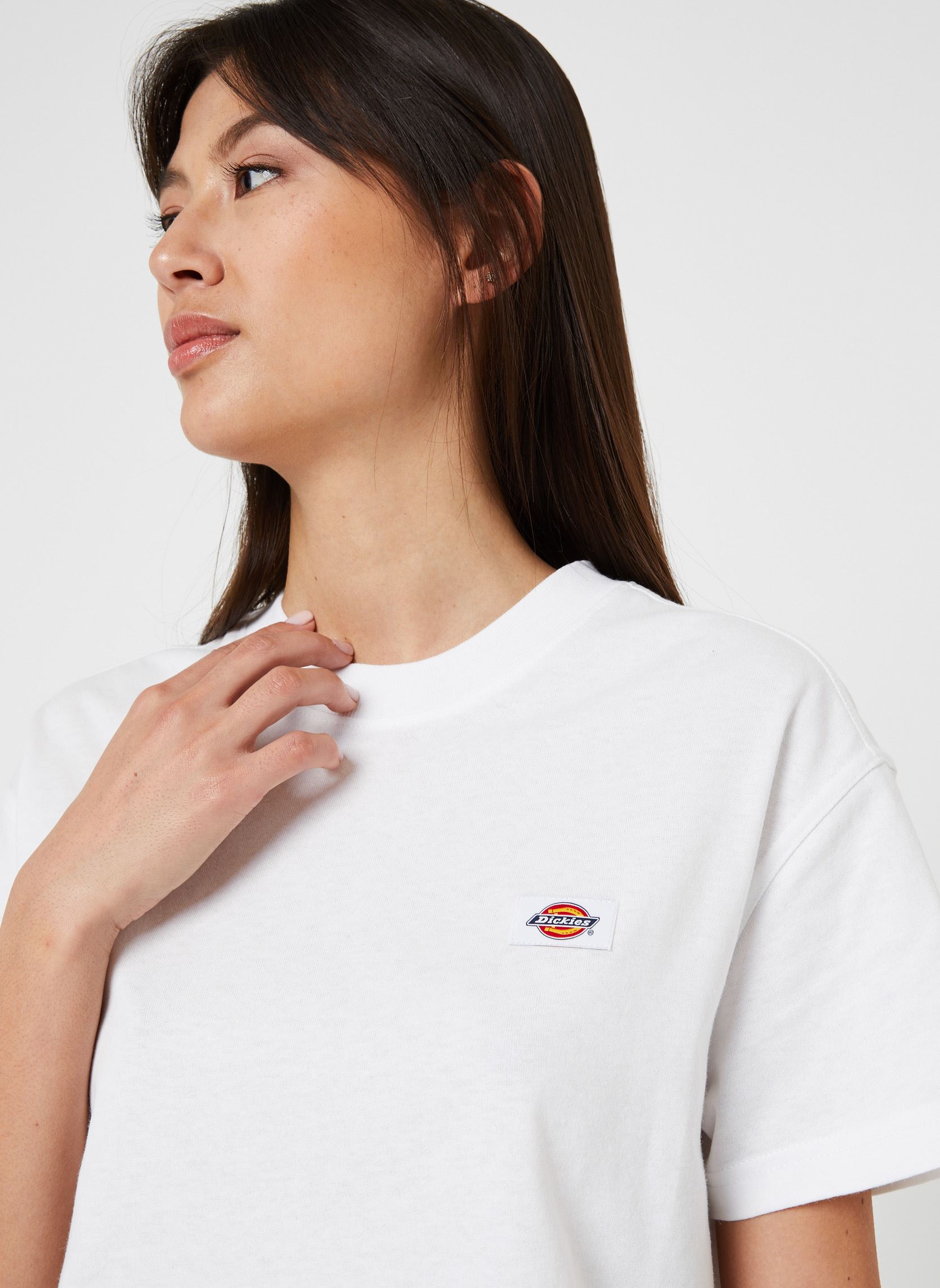 T-shirts Oakport dames wit Dickies T-shirts Oakport dames wit WHITE