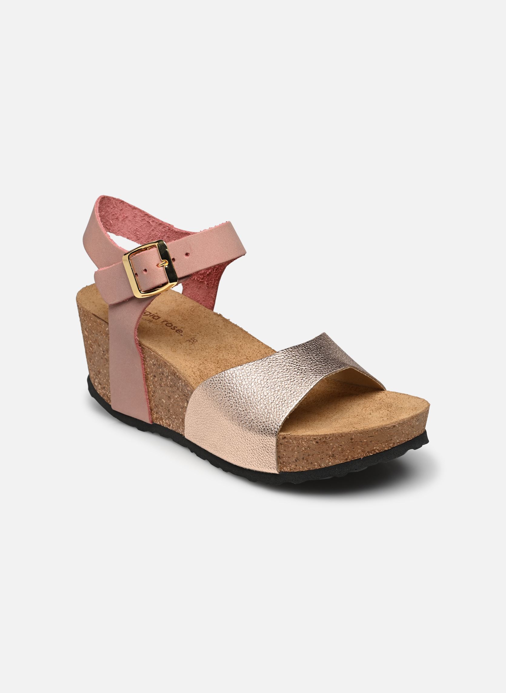 Rose - sandales compensées by Georgia Rose Soft