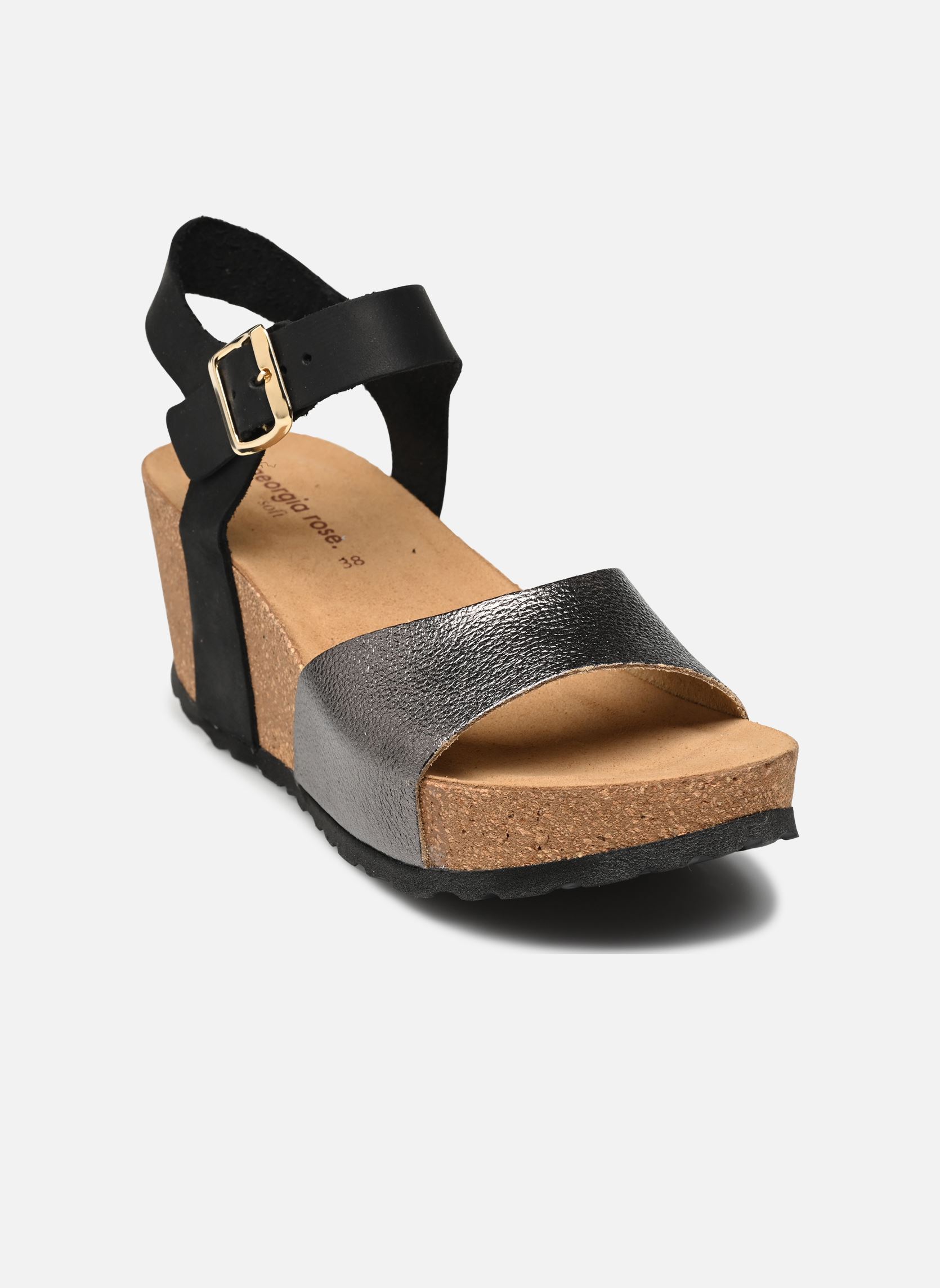 Rose - sandales compensées by Georgia Rose Soft