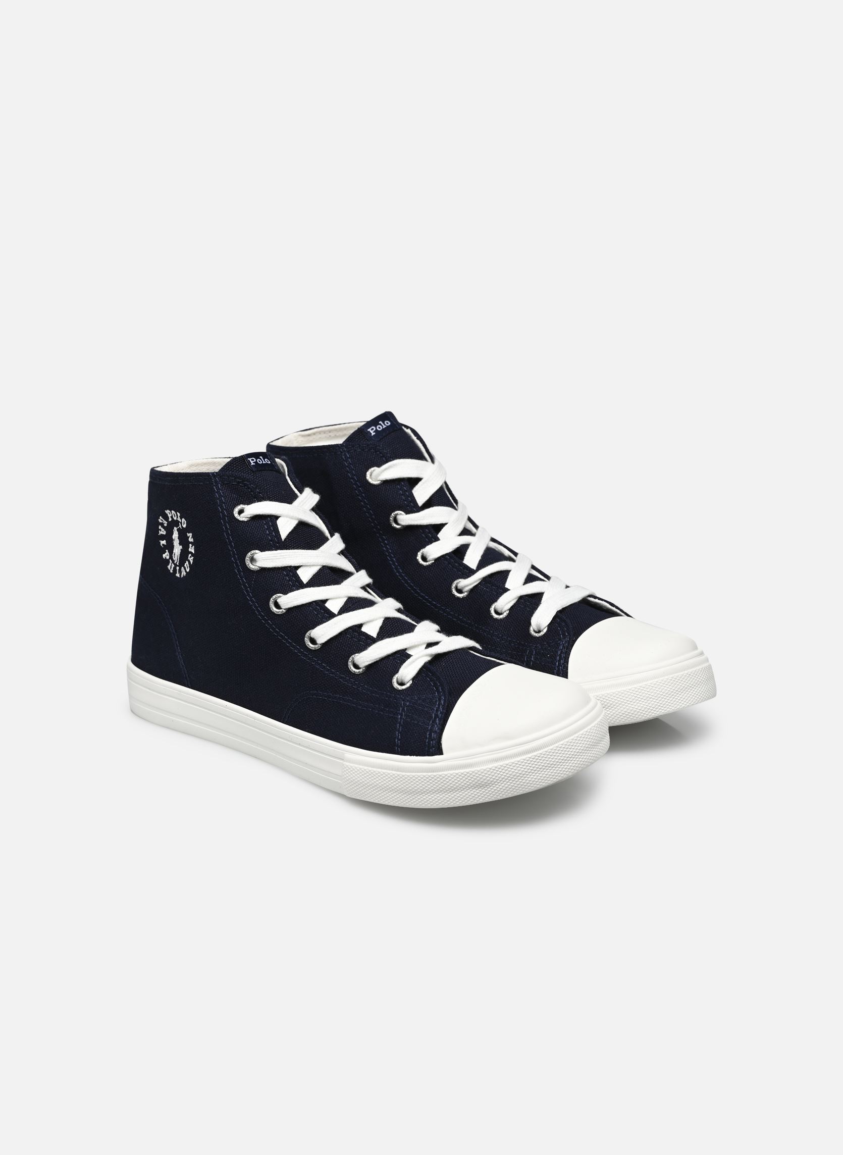 Baskets hautes FORRESTER HI bleu Polo Ralph Lauren Baskets hautes FORRESTER HI bleu NAVY CANVAS