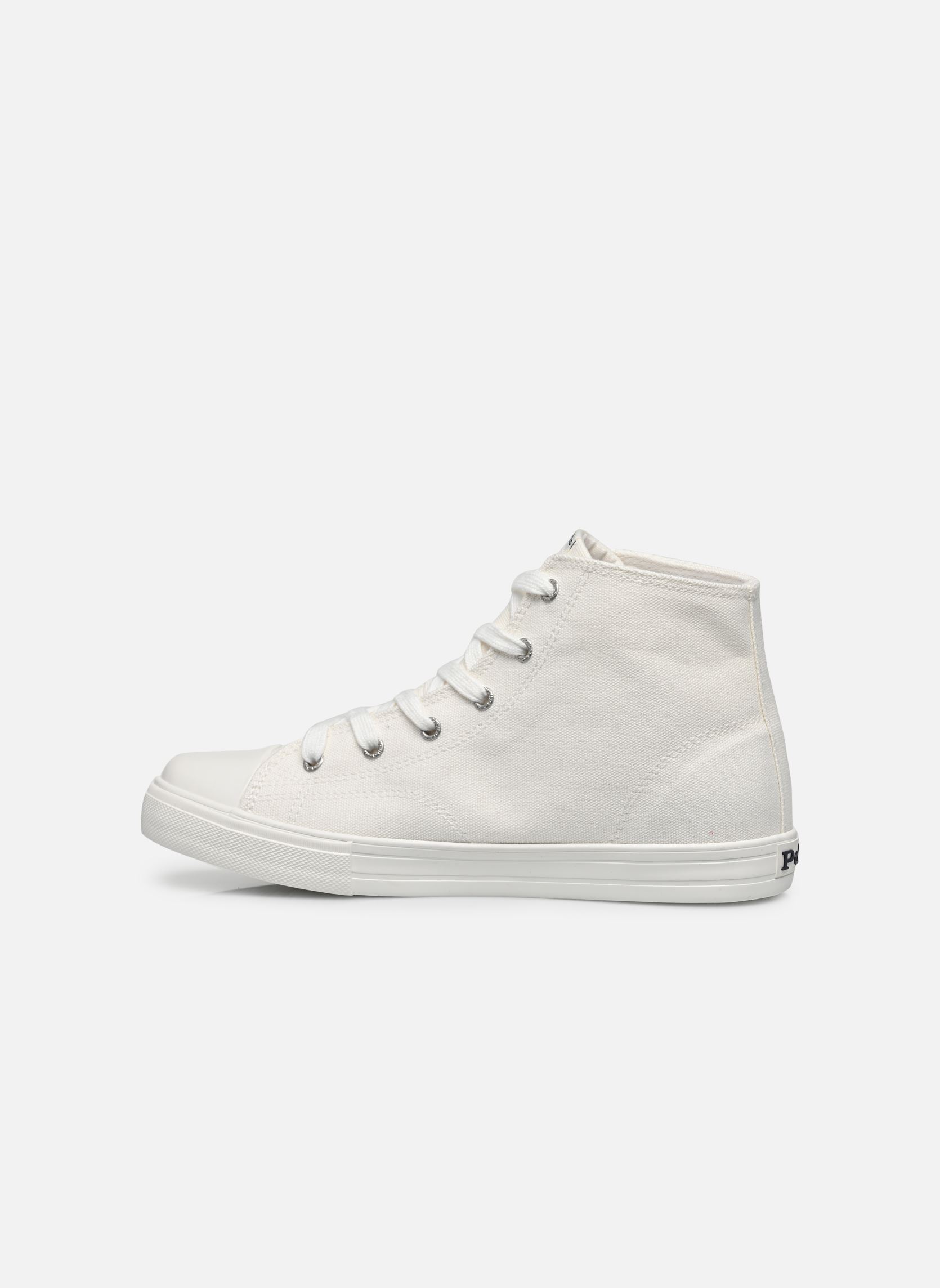 Baskets hautes FORRESTER HI beige Polo Ralph Lauren Baskets hautes FORRESTER HI beige CREAM CANVAS