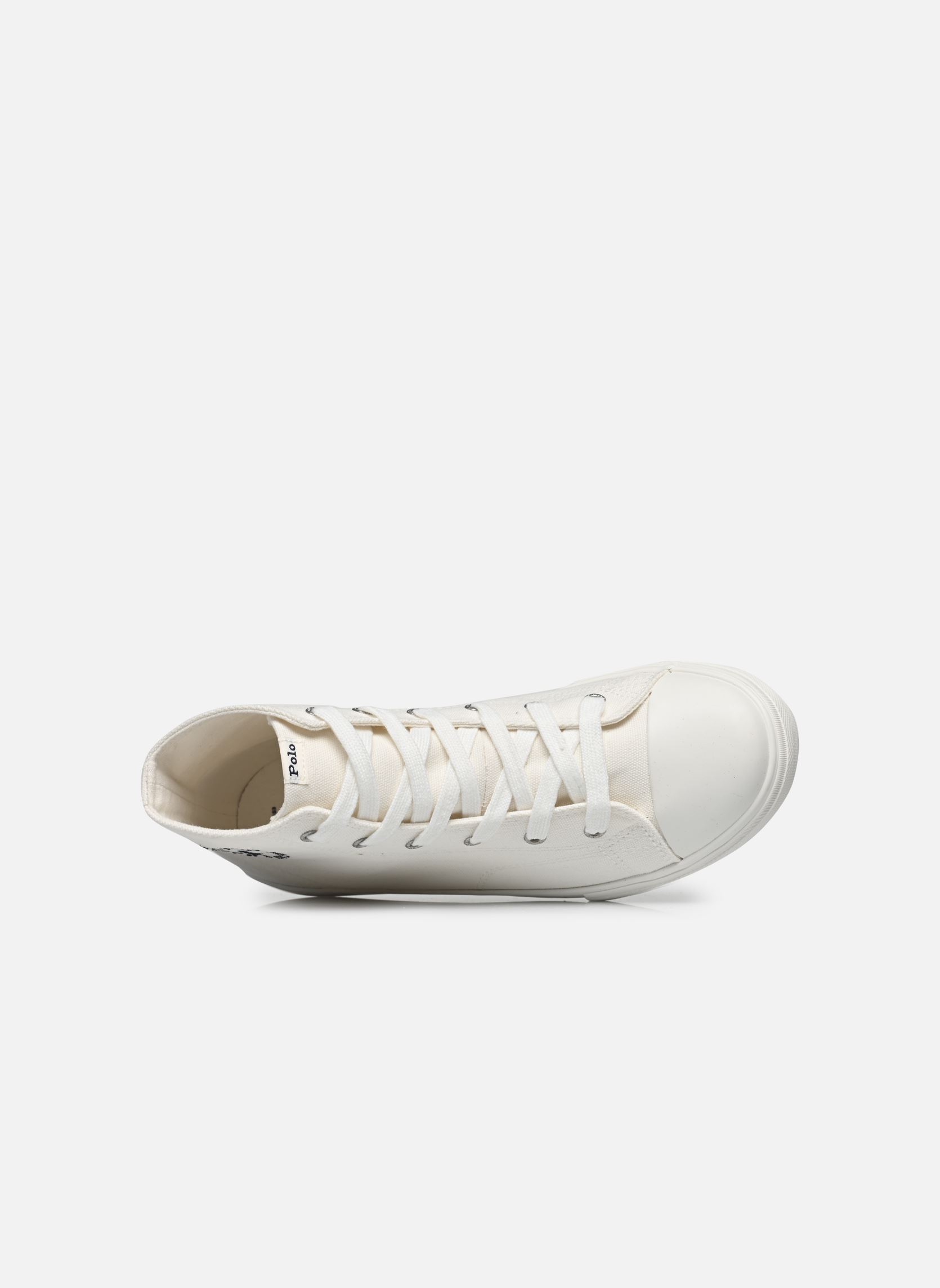 Baskets hautes FORRESTER HI beige Polo Ralph Lauren Baskets hautes FORRESTER HI beige CREAM CANVAS