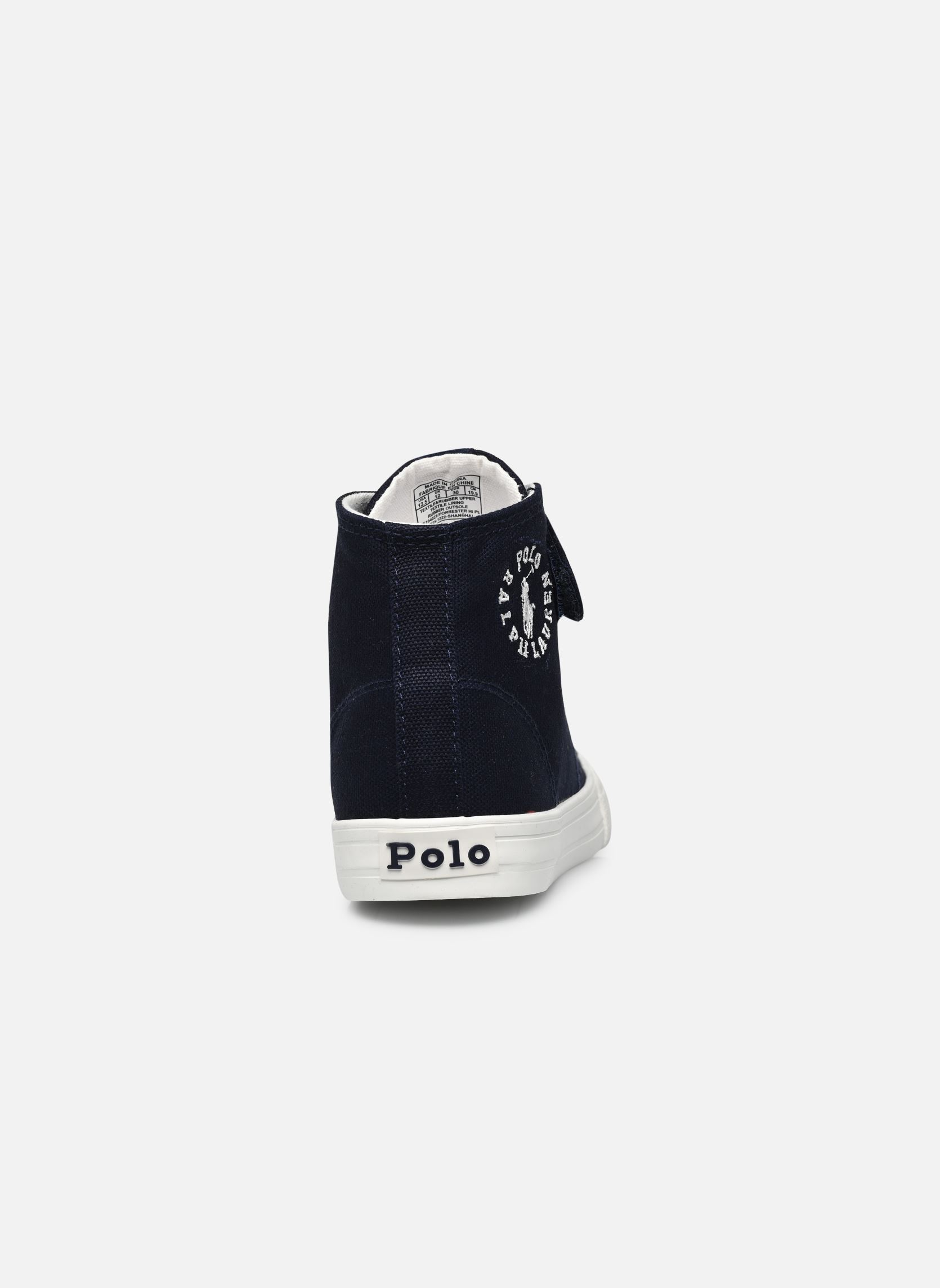 Sneakers alte FORRESTER HI PS blu Polo Ralph Lauren Sneakers alte FORRESTER HI PS blu NAVY CANVAS