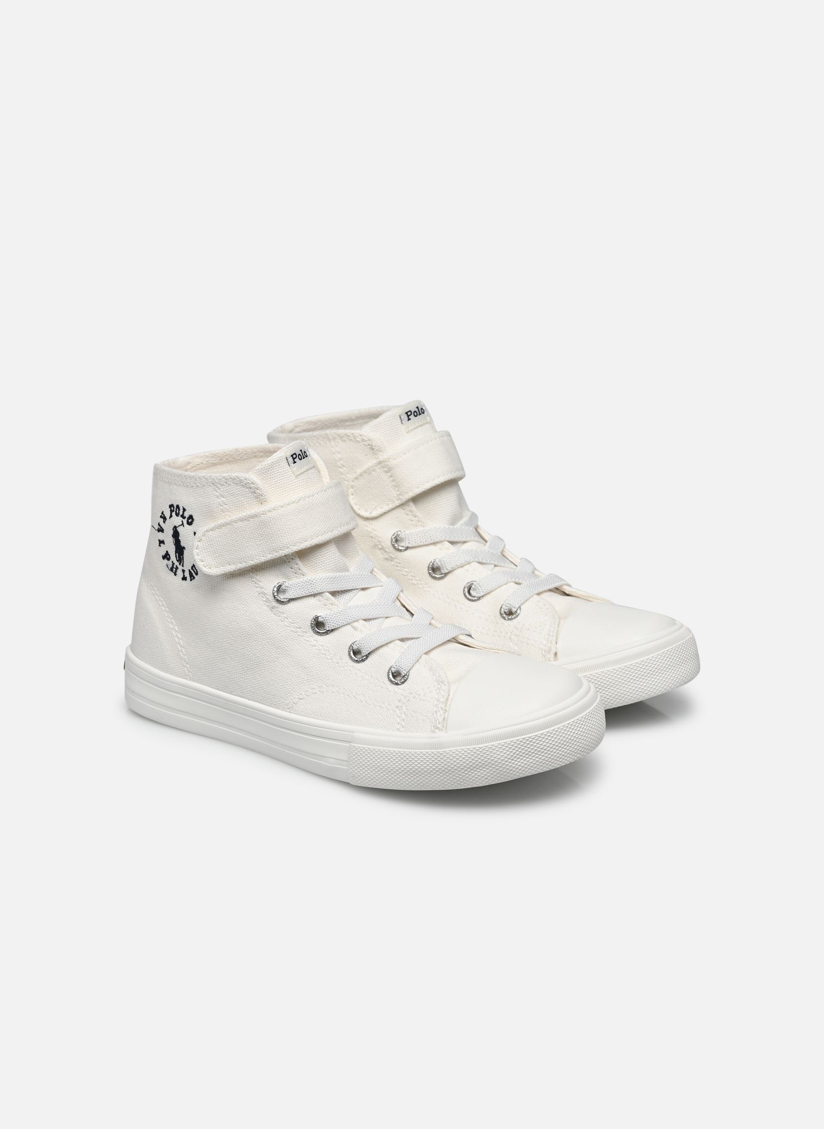 Baskets hautes FORRESTER HI PS beige Polo Ralph Lauren Baskets hautes FORRESTER HI PS beige CREAM CANVAS