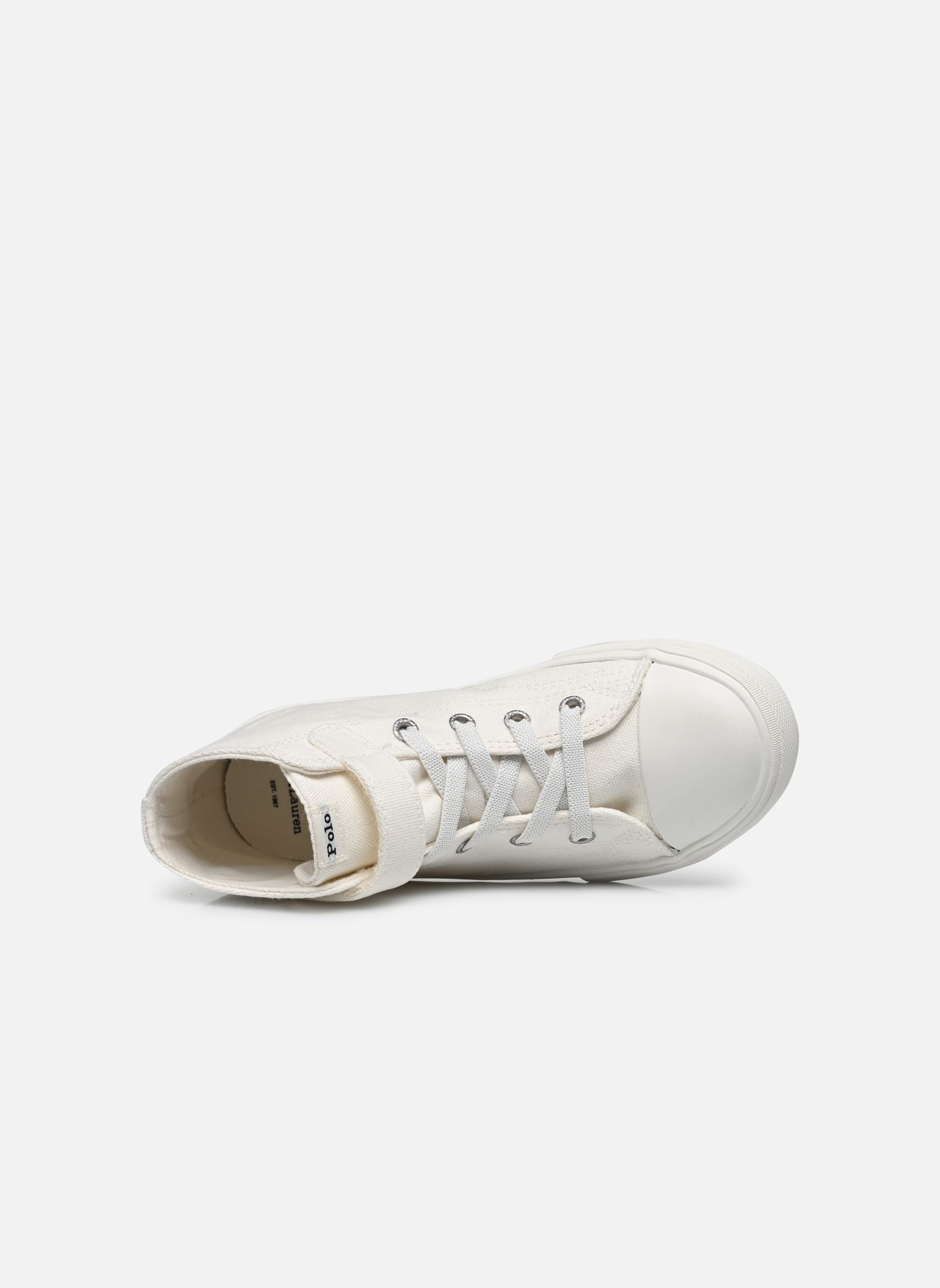 Baskets hautes FORRESTER HI PS beige Polo Ralph Lauren Baskets hautes FORRESTER HI PS beige CREAM CANVAS