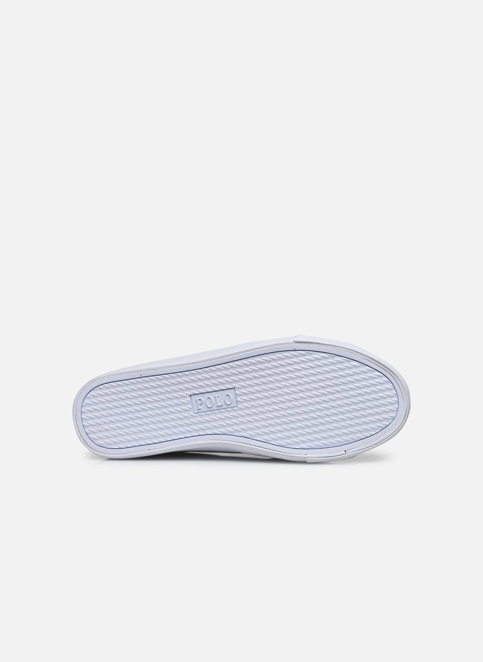Baskets basses THERON V garçon blanc Polo Ralph Lauren Baskets basses THERON V garçon blanc WHITE SMOOTH PU/NAVY W/ NAVY P