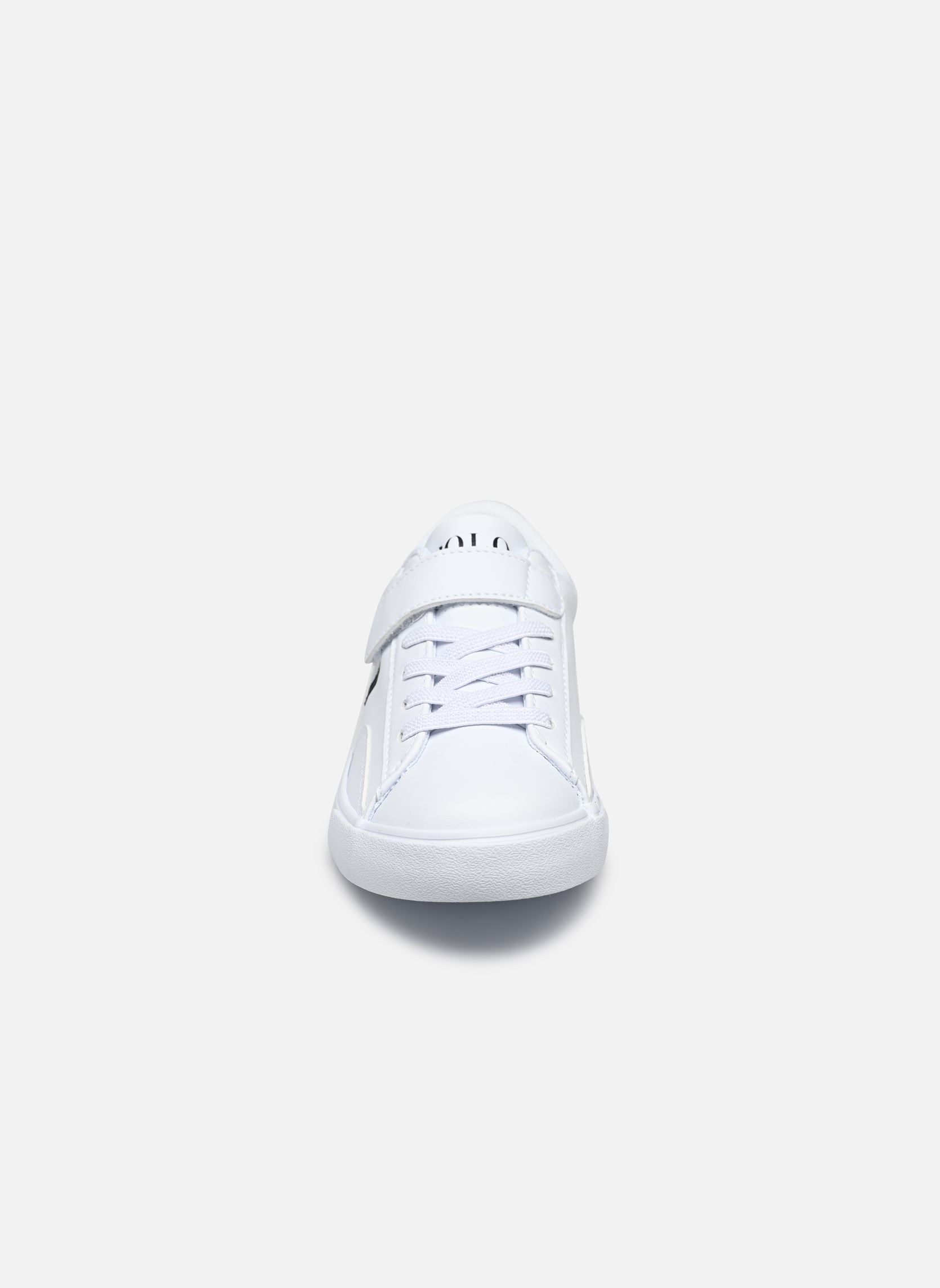 Baskets basses THERON V PS garçon blanc Polo Ralph Lauren Baskets basses THERON V PS garçon blanc WHITE SMOOTH PU/NAVY W/ NAVY P