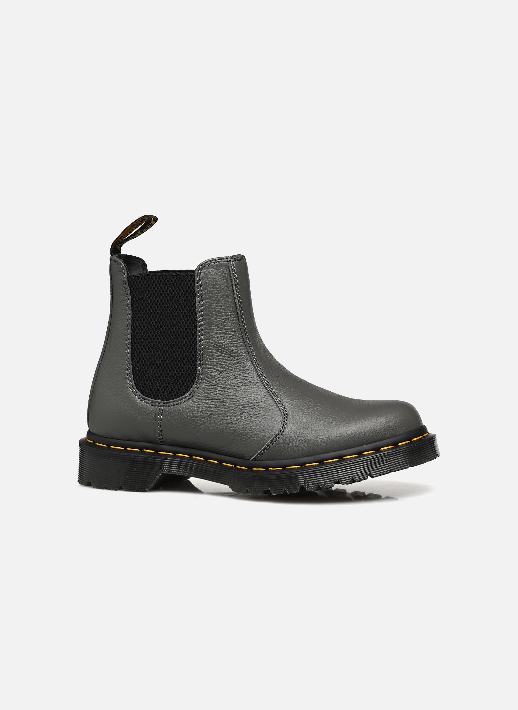 Bottines basses 2976 femme gris Dr. Martens Bottines basses 2976 femme gris GUNMETAL VIRGINIA