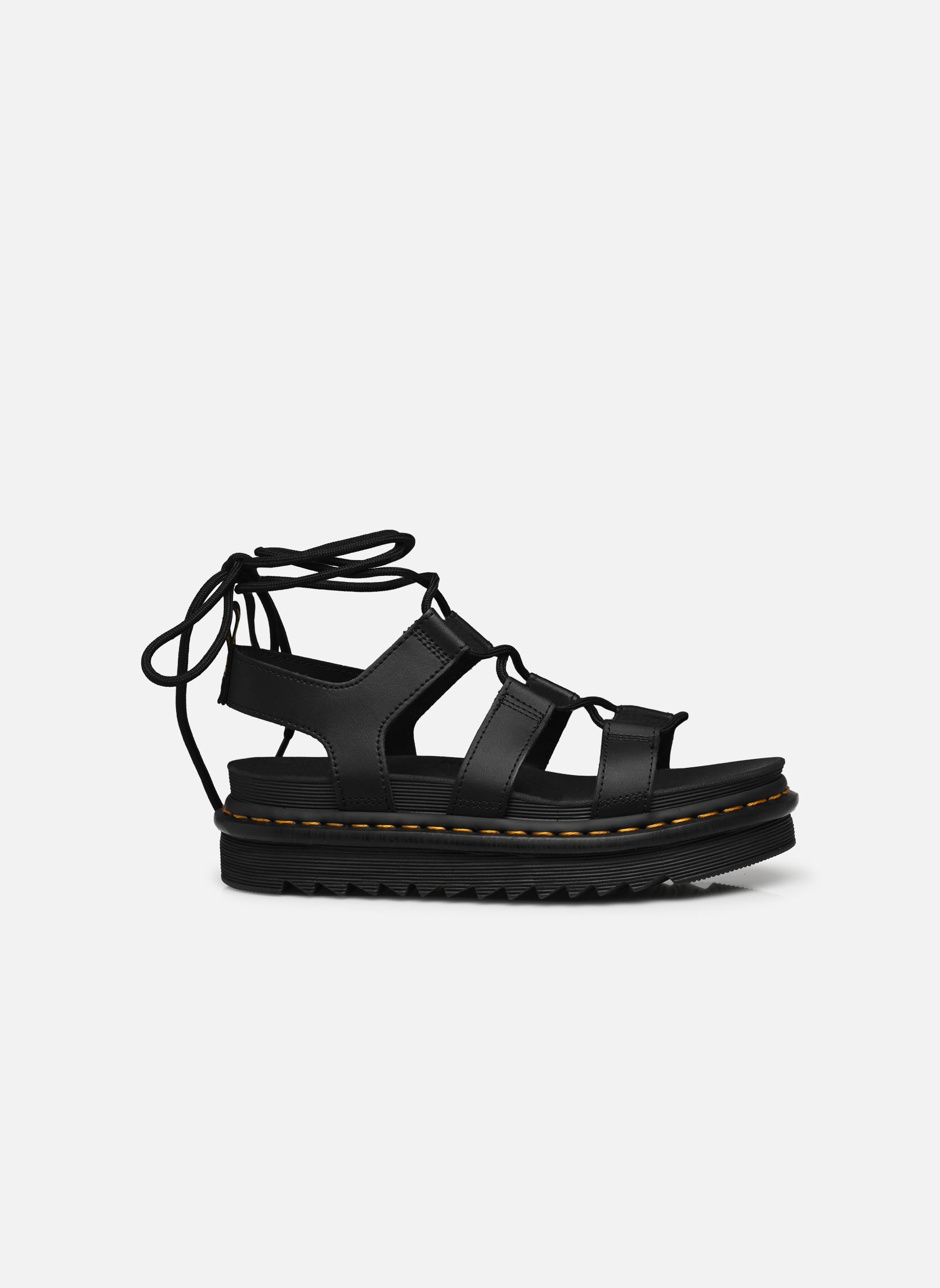 Keil- und Plateausandalen Nartilla damen schwarz Dr. Martens Keil- und Plateausandalen Nartilla damen schwarz BLACK HYDRO