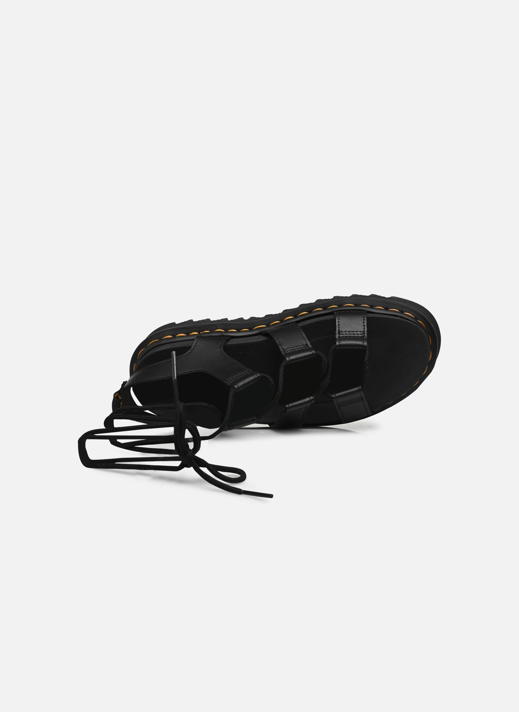 Sandalias y plataformas de cuña Nartilla mujer negro Dr. Martens Sandalias y plataformas de cuña Nartilla mujer negro BLACK ATHENA