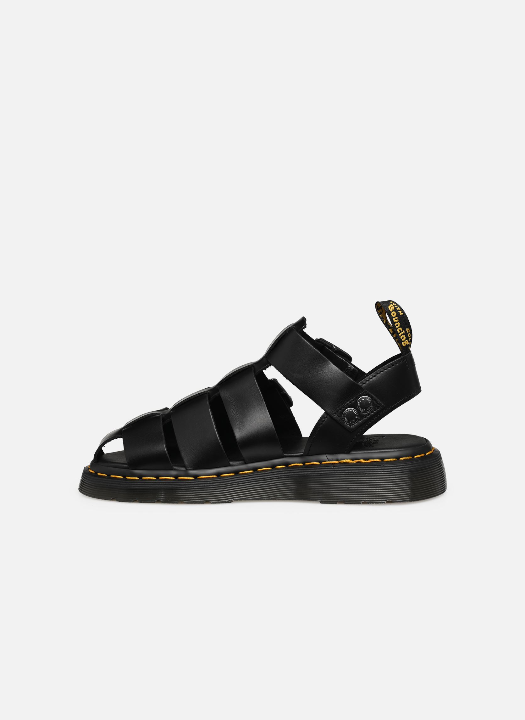 Sandali con zeppa e plateau Garin donna nero Dr. Martens Sandali con zeppa e plateau Garin donna nero BLACK BRANDO